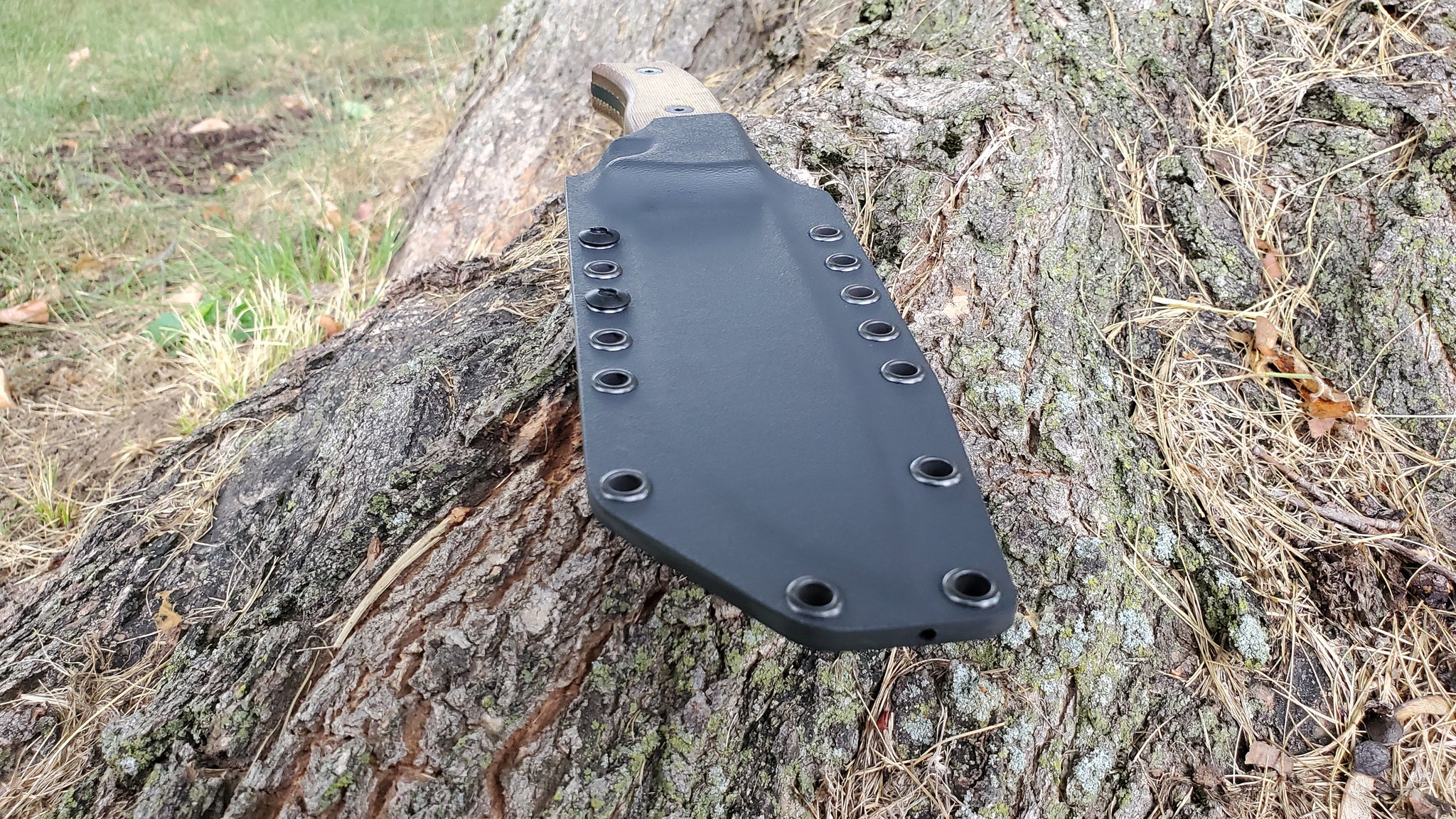 ONTARIO " RAT-7 " Custom Kydex pancake Sheath & Belt Clip