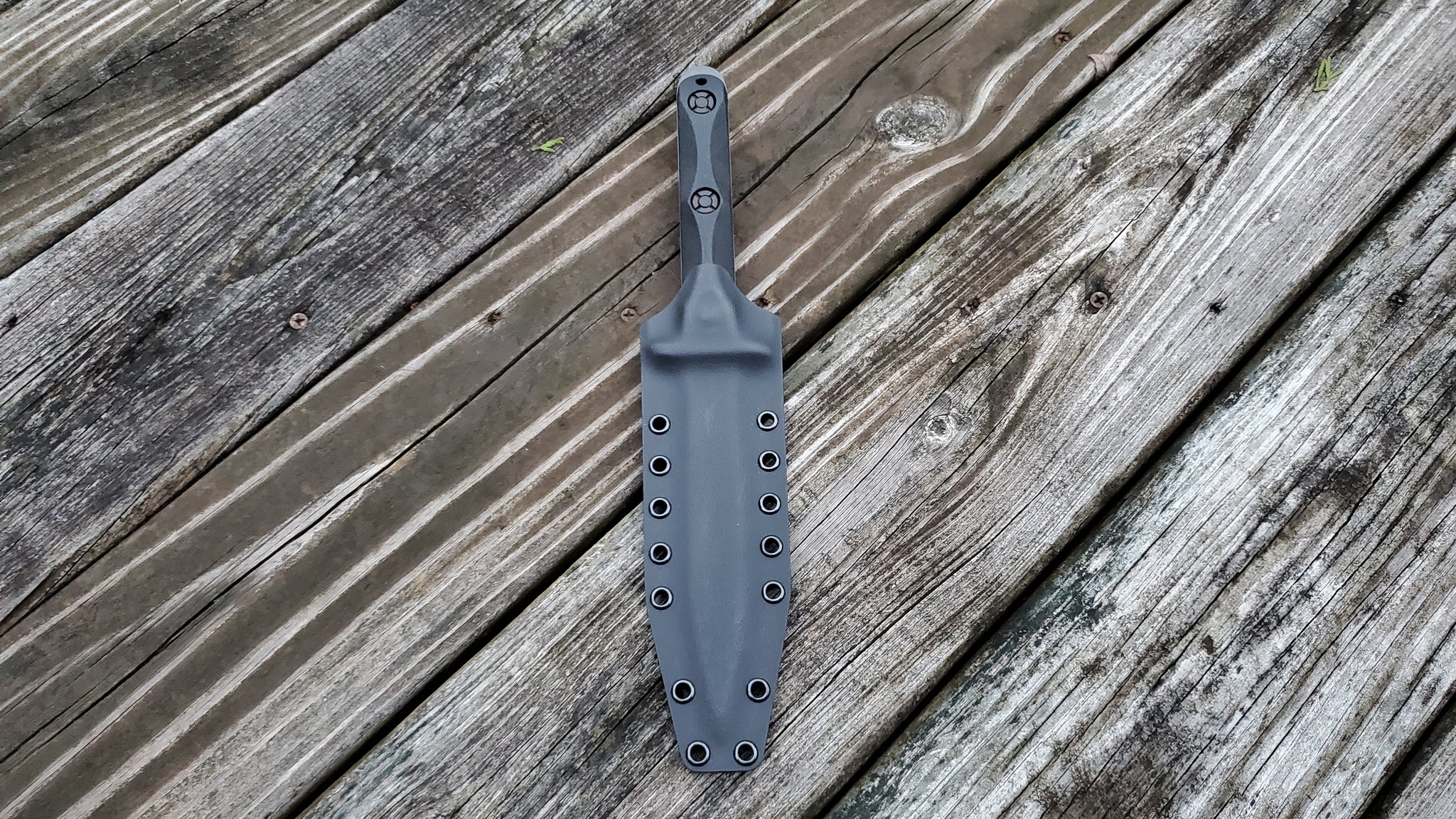 KA-BAR " EK 44 " custom Pancake style Kydex Sheath