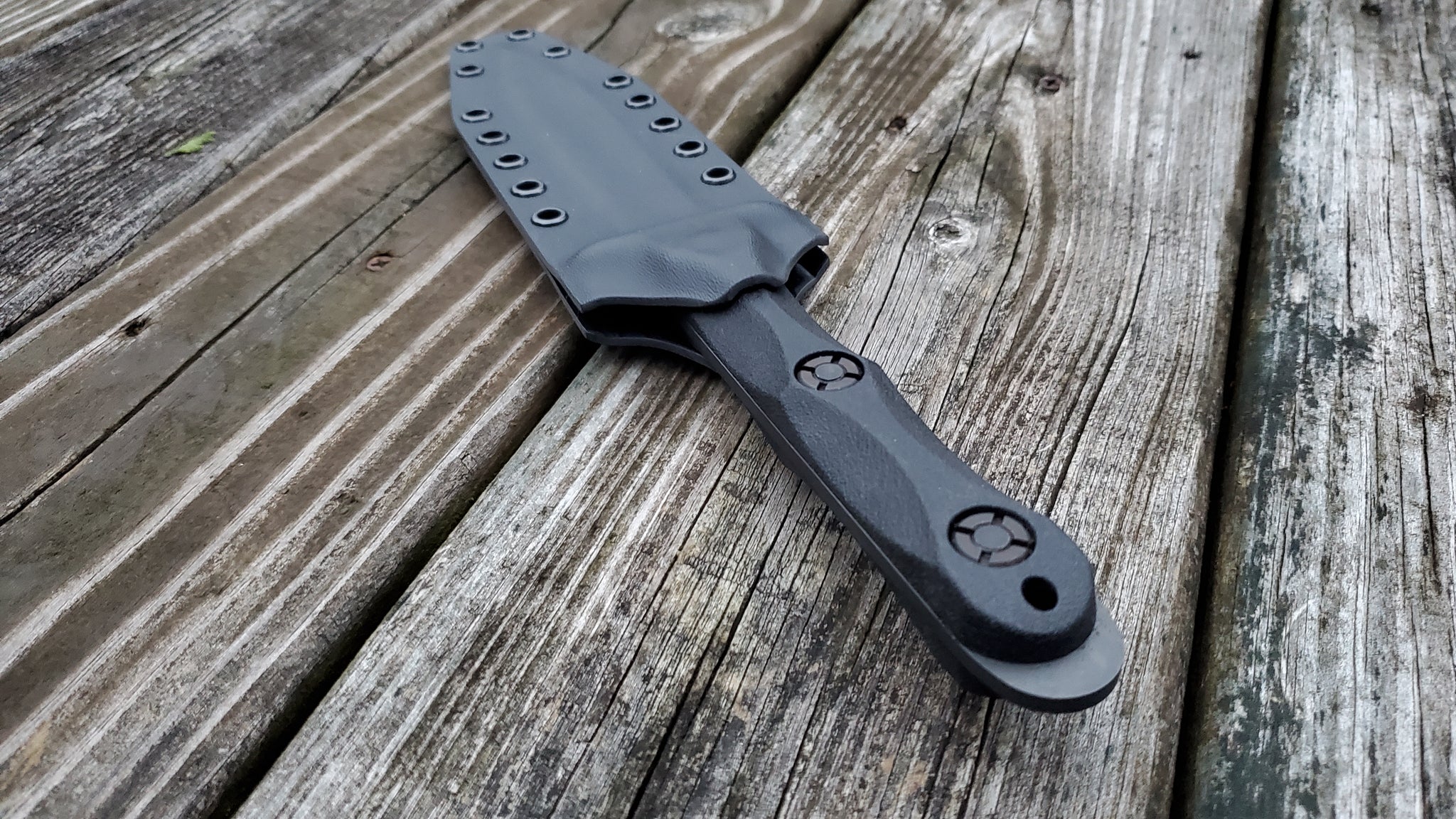 KA-BAR " EK 44 " custom Pancake style Kydex Sheath
