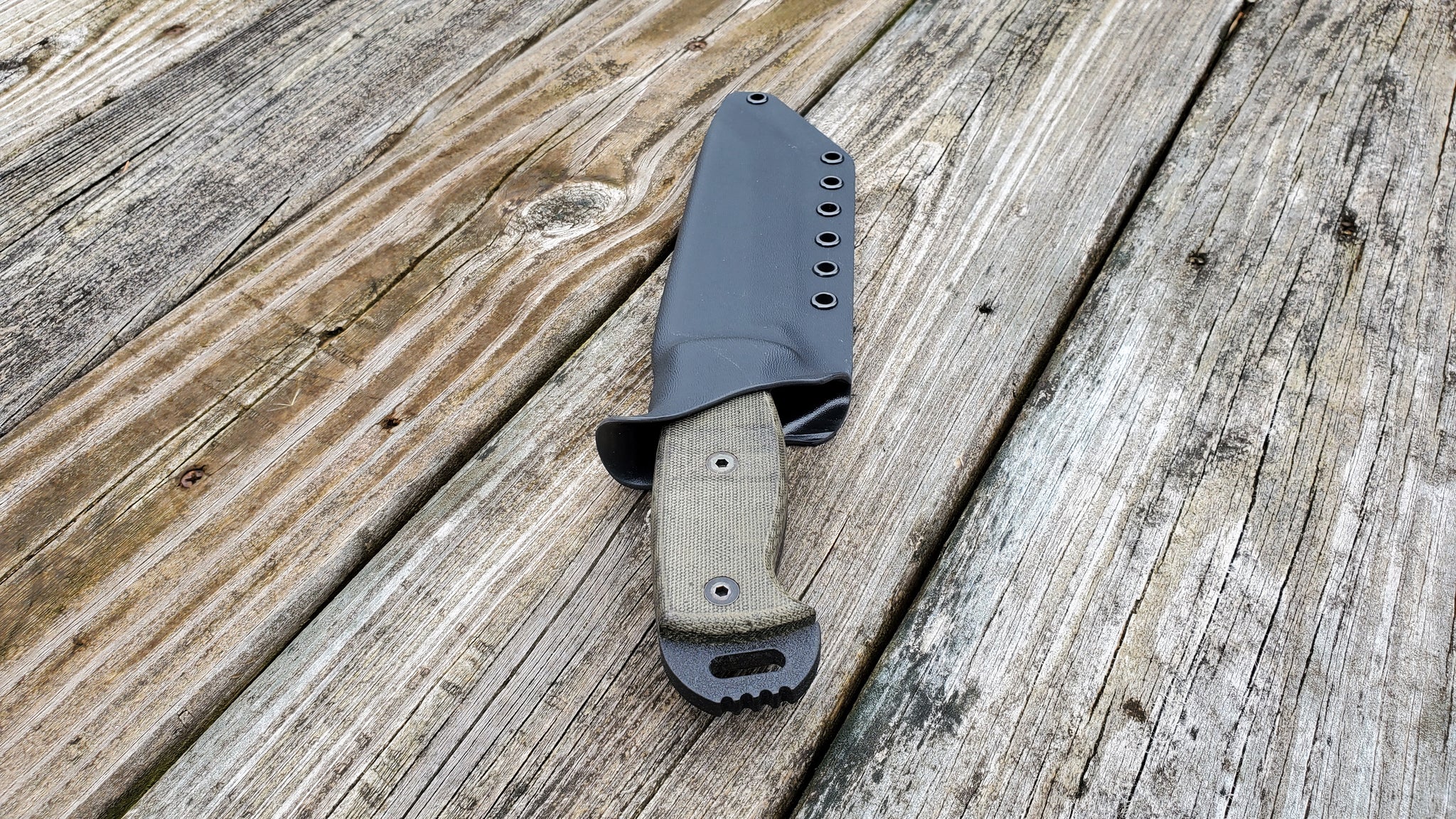 Ontario Knife Company " RD TANTO " Custom Kydex Sheath, Taco