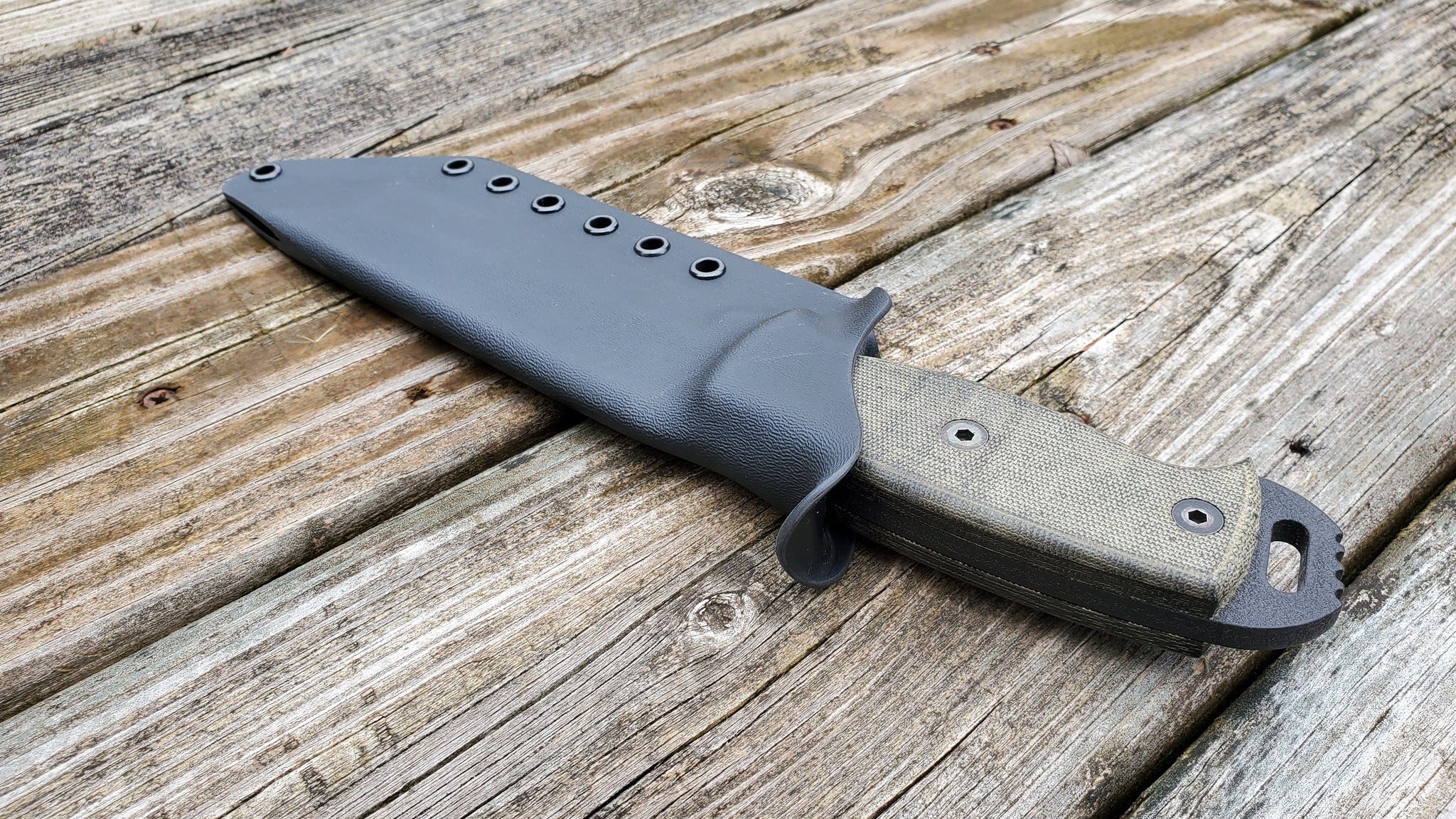 Ontario Knife Company " RD TANTO " Custom Kydex Sheath, Taco