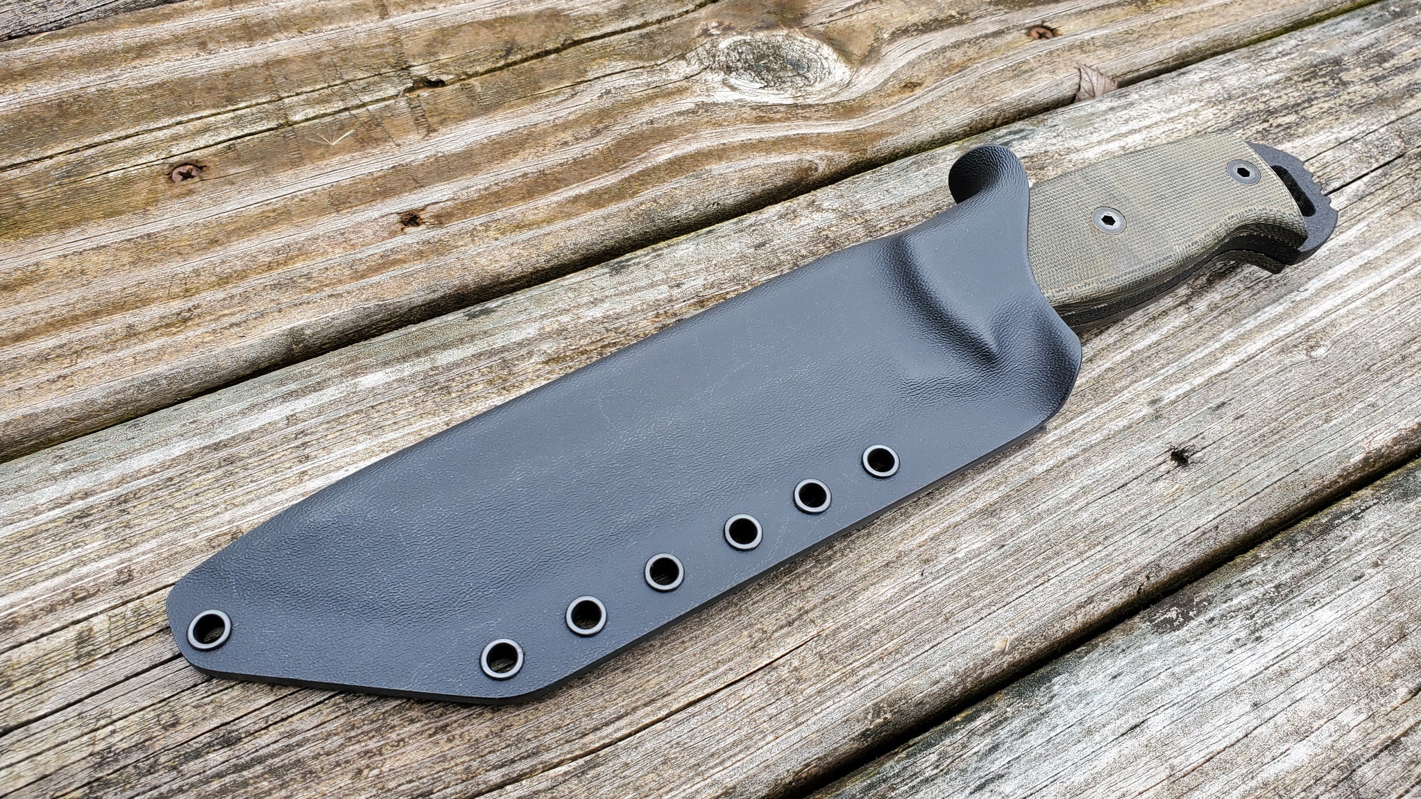 Ontario Knife Company " RD TANTO " Custom Kydex Sheath, Taco