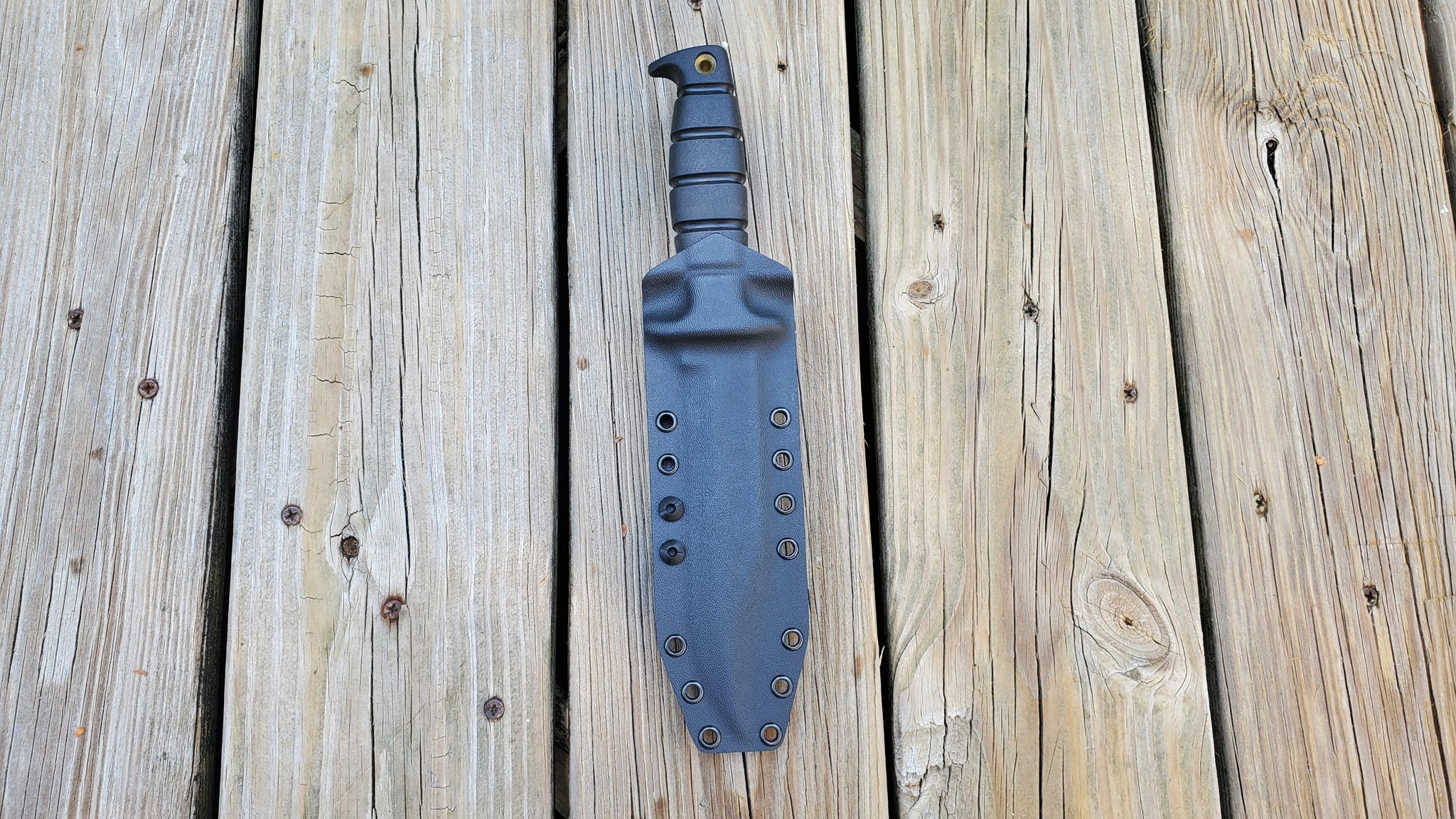 ONTARIO KNIFE COMPANY SPEC PLUS "SP1-95" KNIFE KYDEX sheath and J-Clip