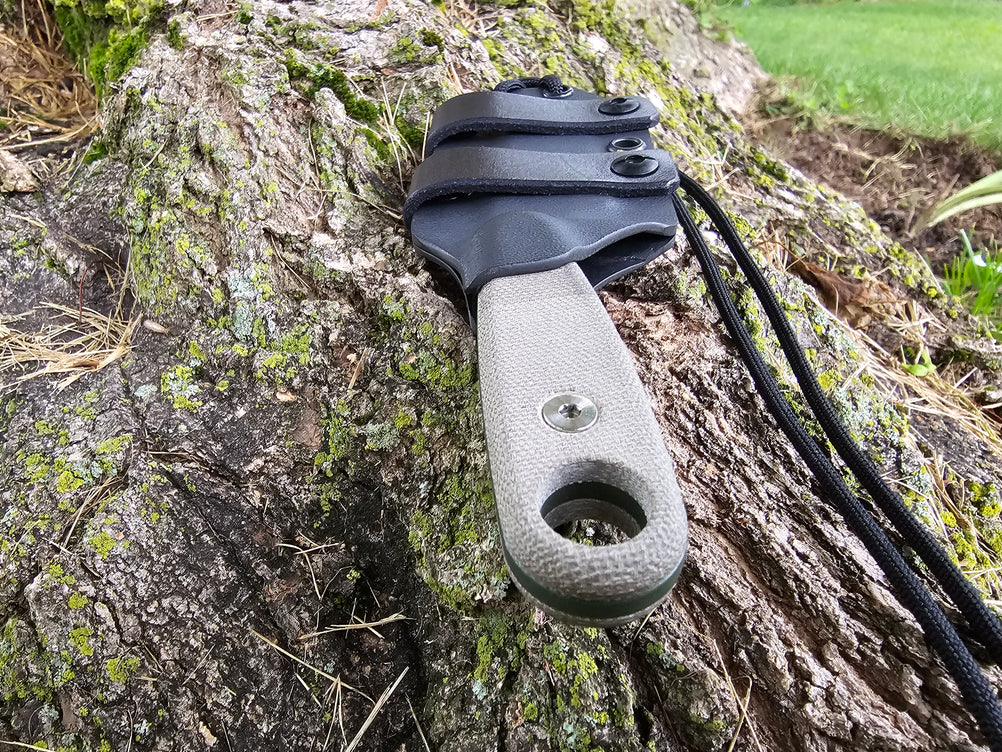 ESEE IZULA-II Custom Kydex Scout Carry Sheath, Pancake, IWB, Mini Fire