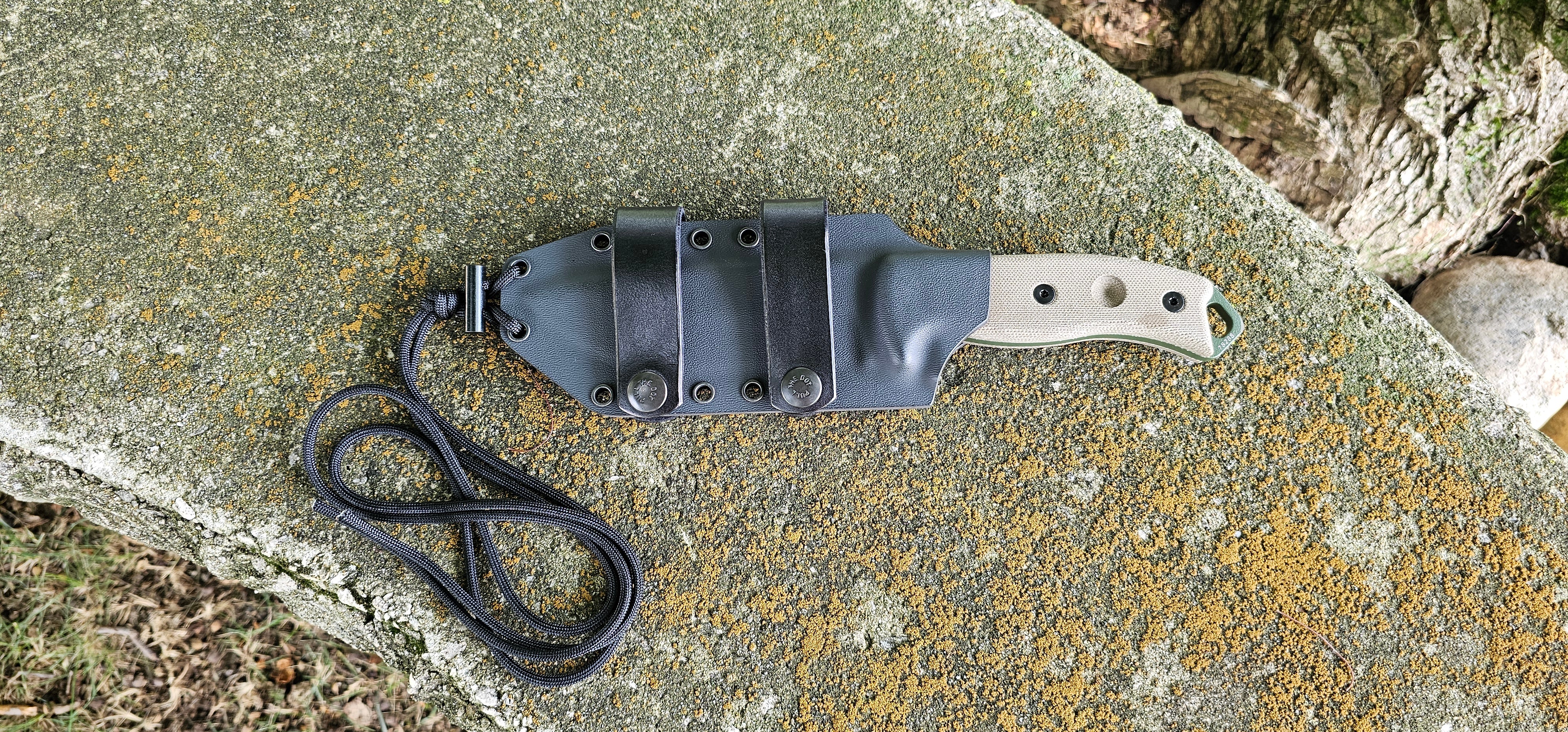 Esee 5 or Rat 5 Vertical selling Carry Bushcraft Style Sheath