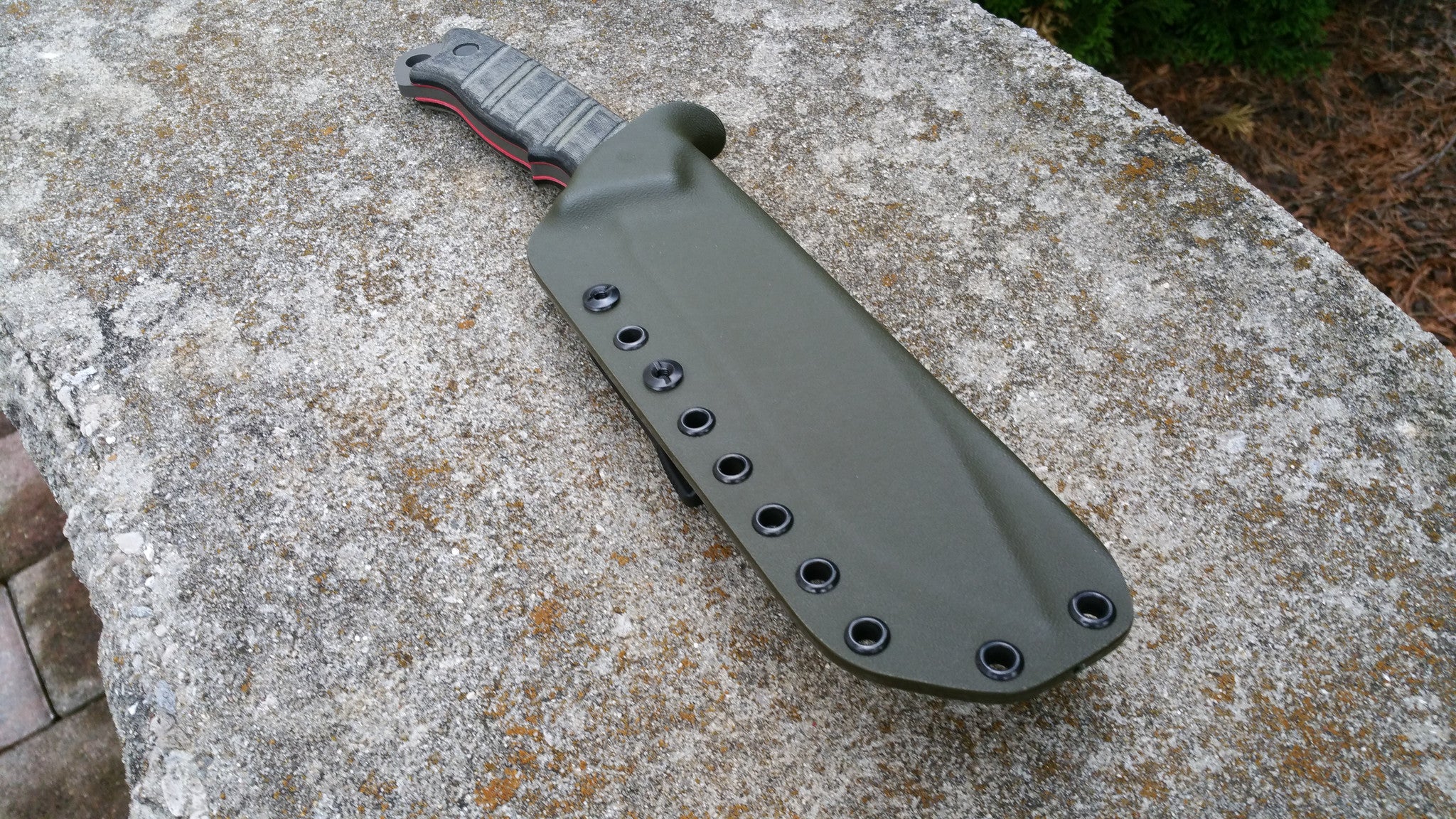 Buck Thug Taco style Kydex Sheath w/ Tek-Lok