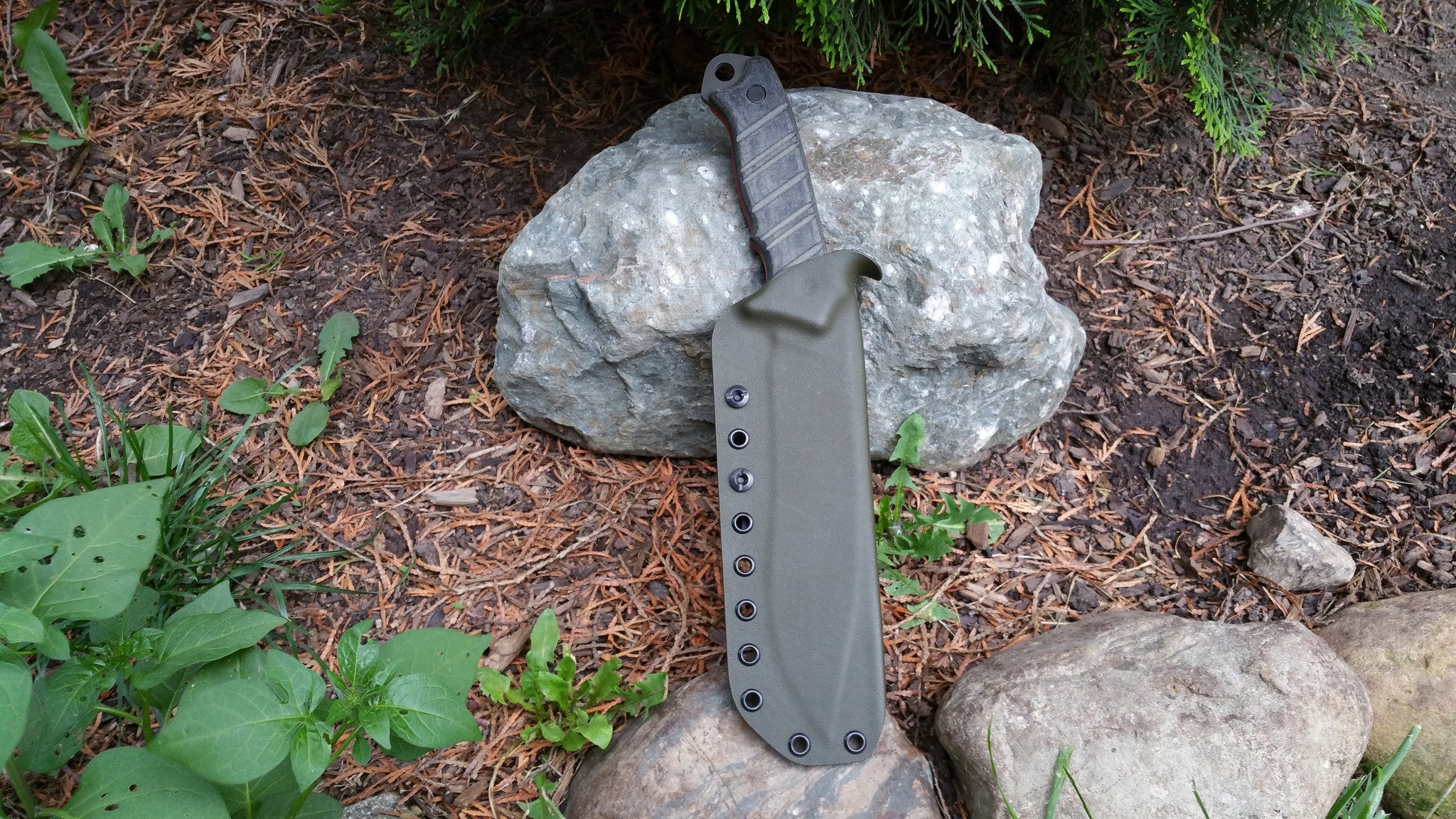 Buck Thug Taco style Kydex Sheath w/ Tek-Lok