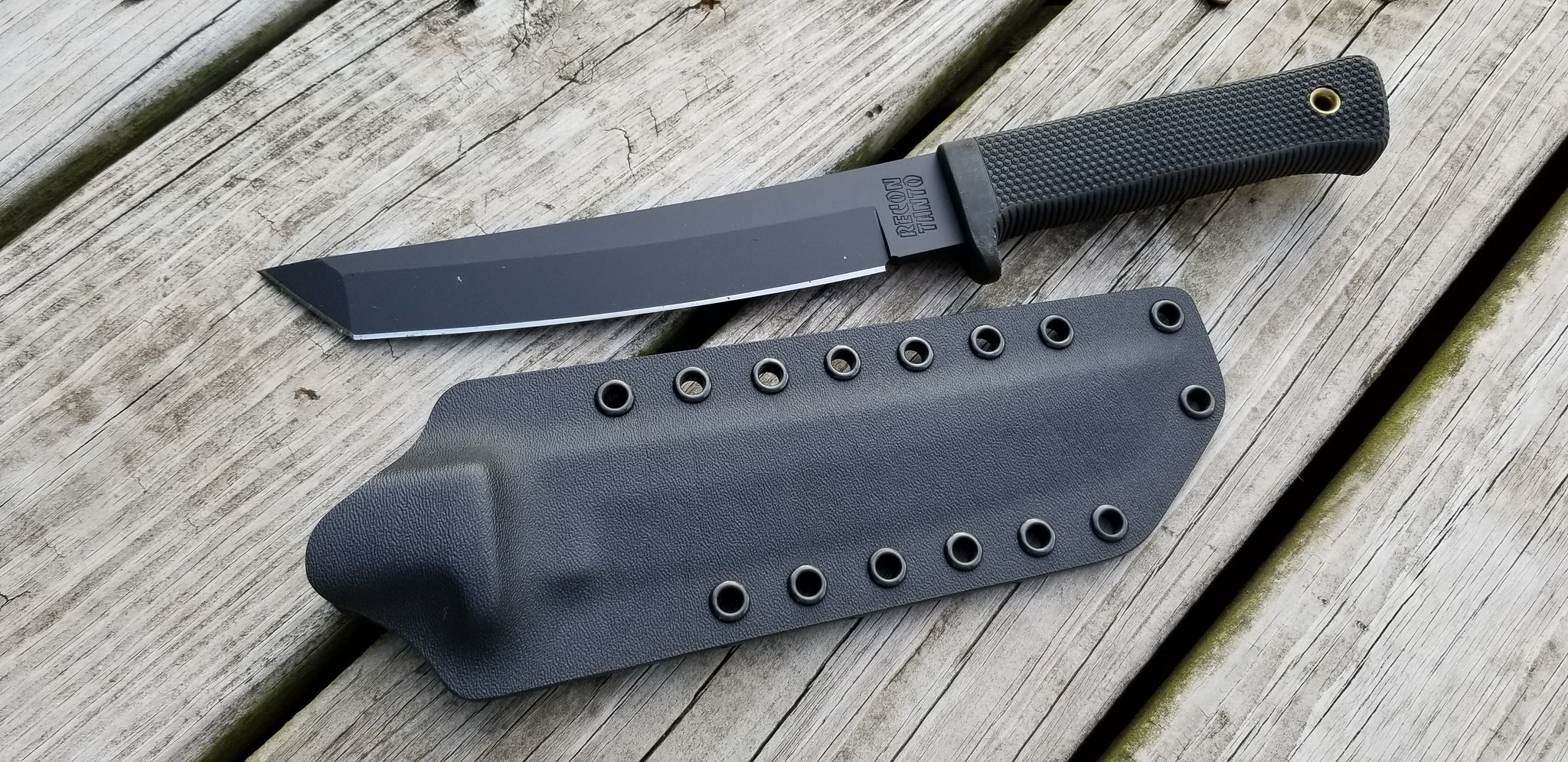 Cold Steel Recon Tanto custom Pancake style Kydex Sheath