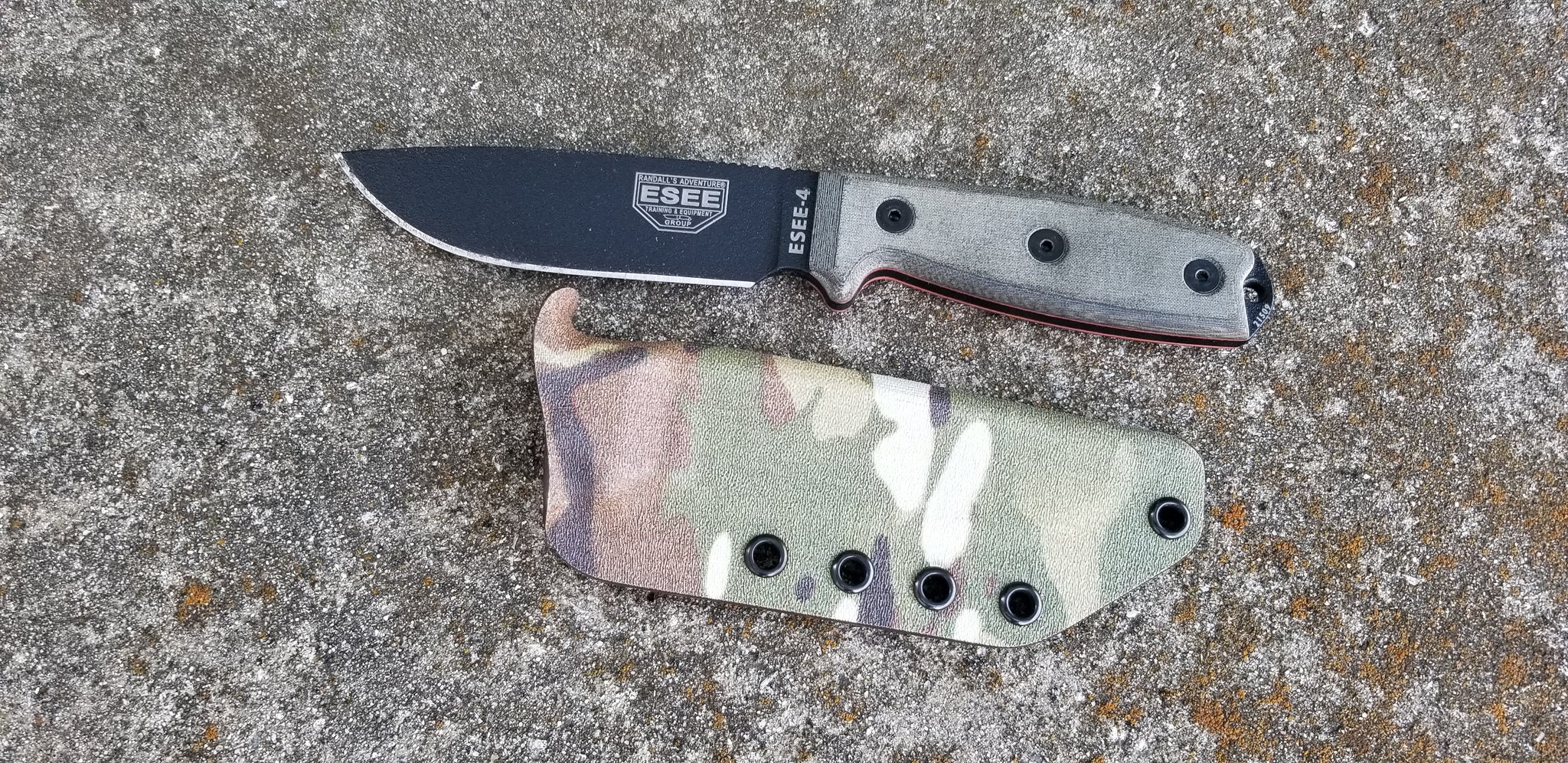 ESEE-4 Custom Taco style Kydex Sheath