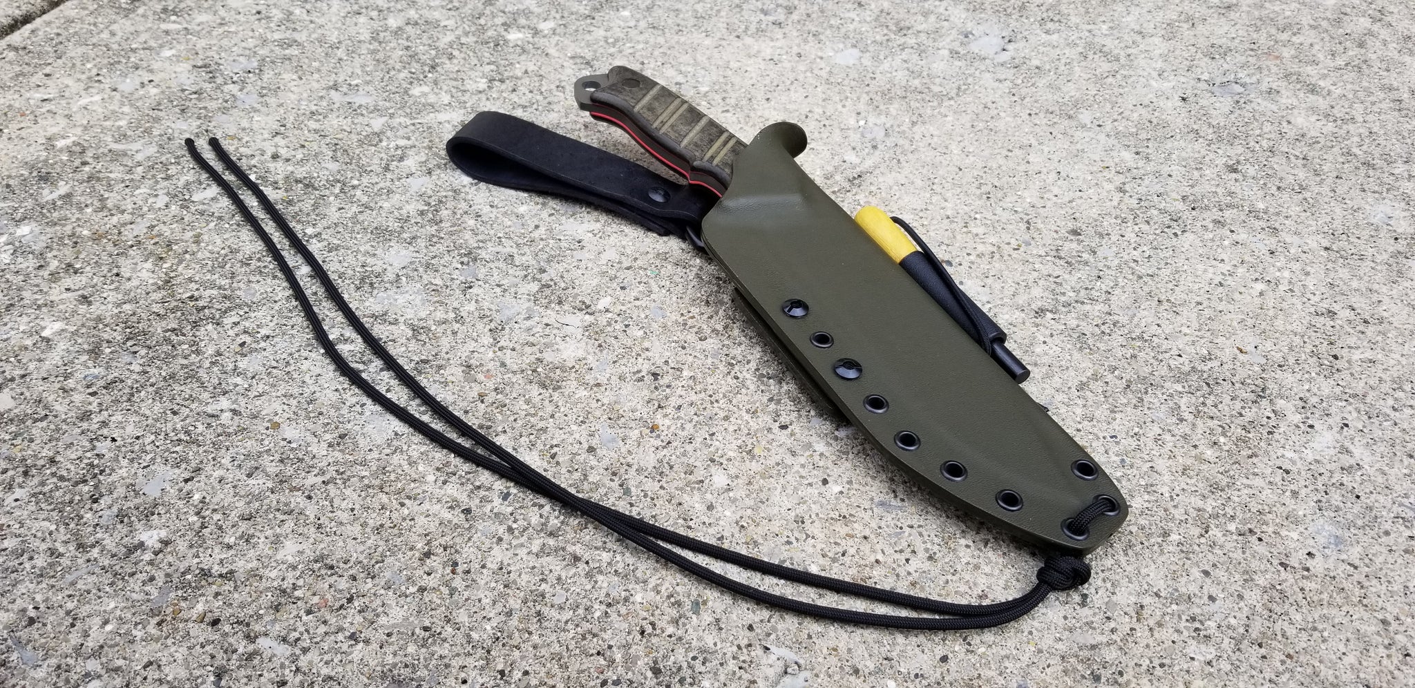 Kydex Sheath - The TEK Knife  Hand Forged Knives and Handmade Specialty  Items