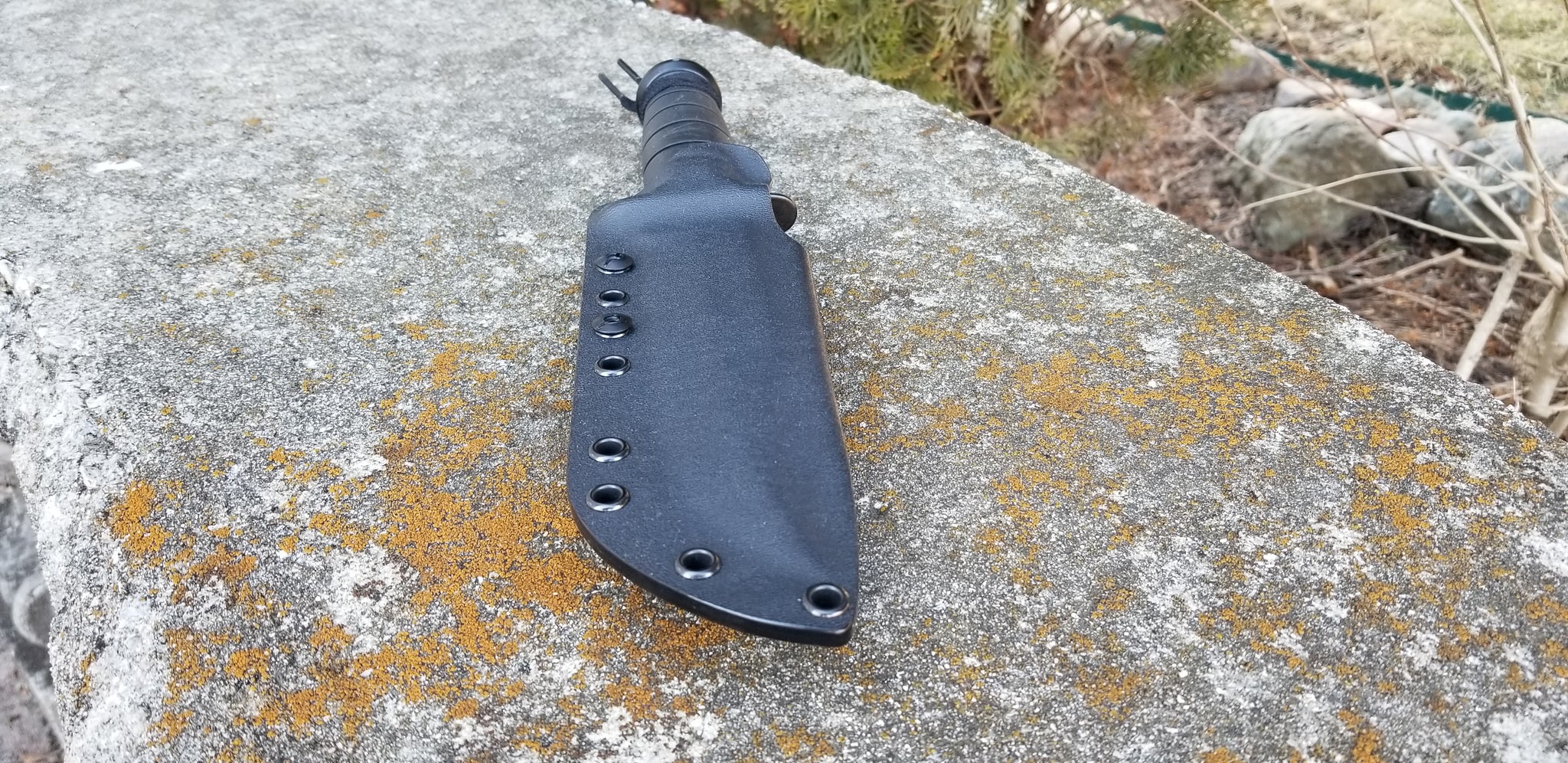 KA-BAR USMC & FULL SIZE KNIFE Kydex Sheath in Taco Style, tek-lok Style