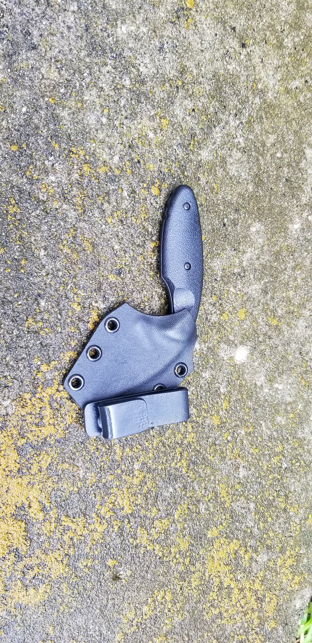 KA-BAR TDI 1480 custom Pancake style Kydex sheath with IWB J-CLIP