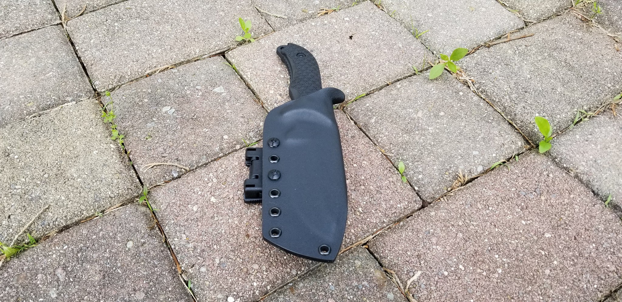 SCHRADE SCHF36 Taco Style Custome Kydex Sheath w/ adj. Polymer Belt clip