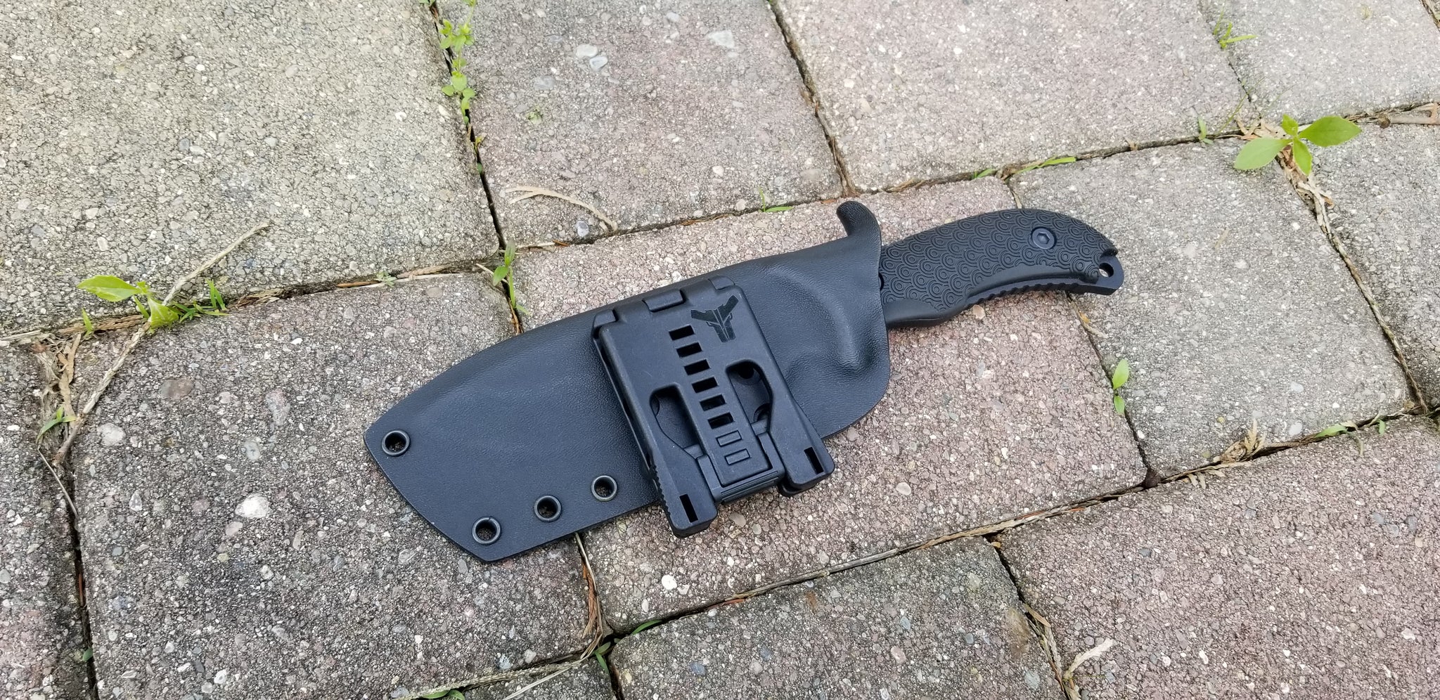 SCHRADE SCHF36 Taco Style Custome Kydex Sheath w/ adj. Polymer Belt clip