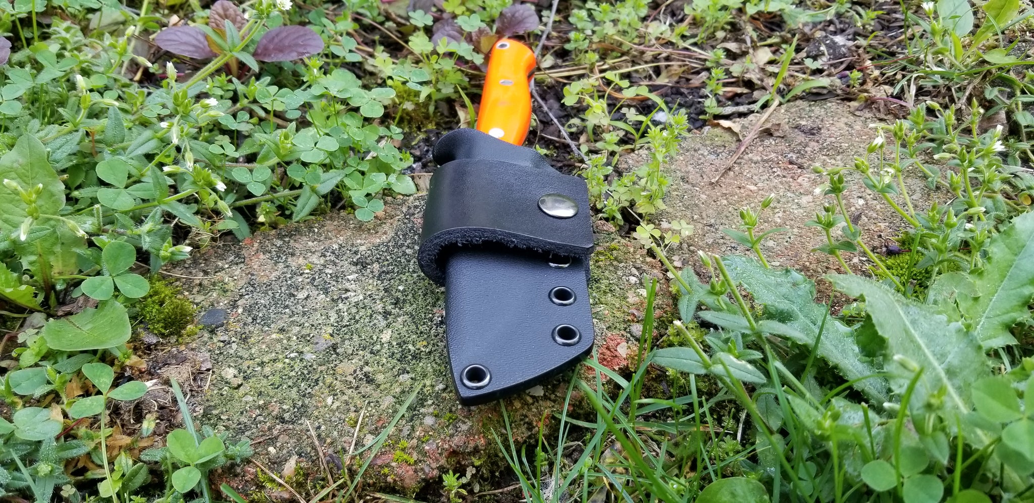 BARK RIVER "GUNNY" Custom Taco style kydex sheath in Scout carry Style