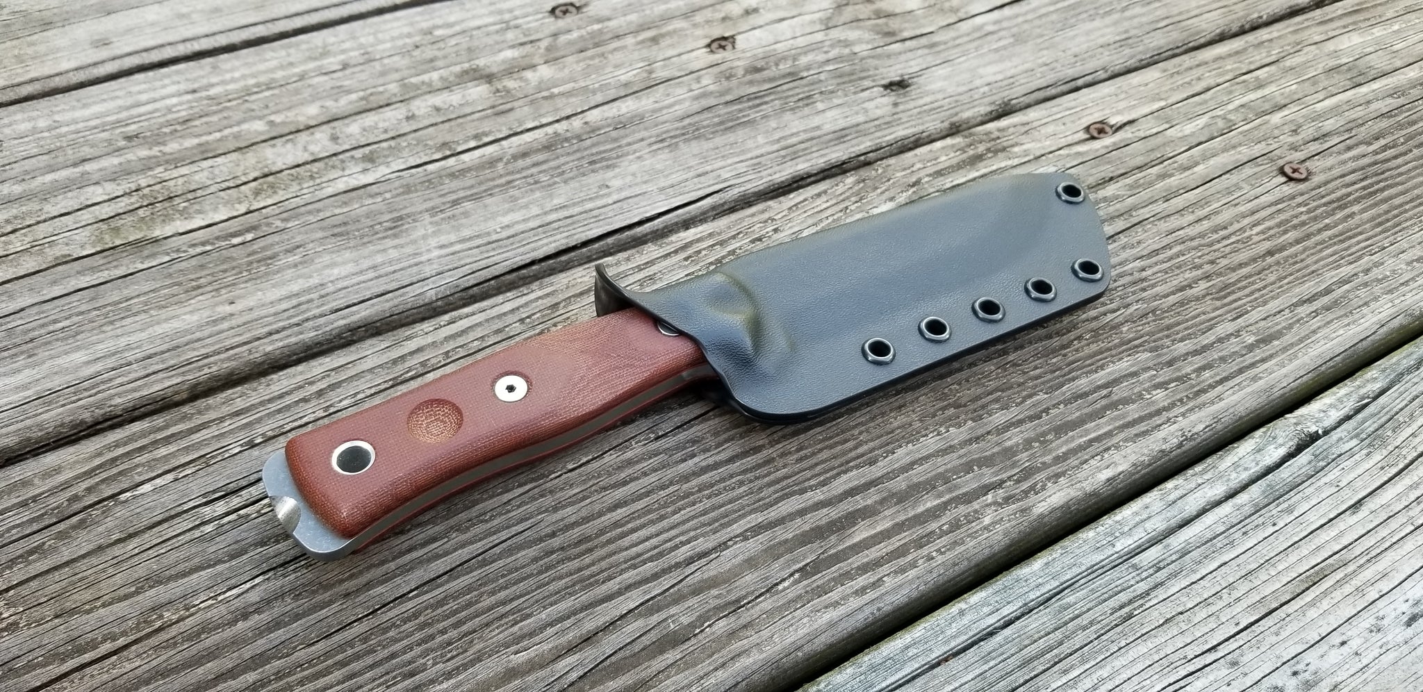 TOPS B.O.B FIELDCRAFT Taco Style Custom kydex Sheath