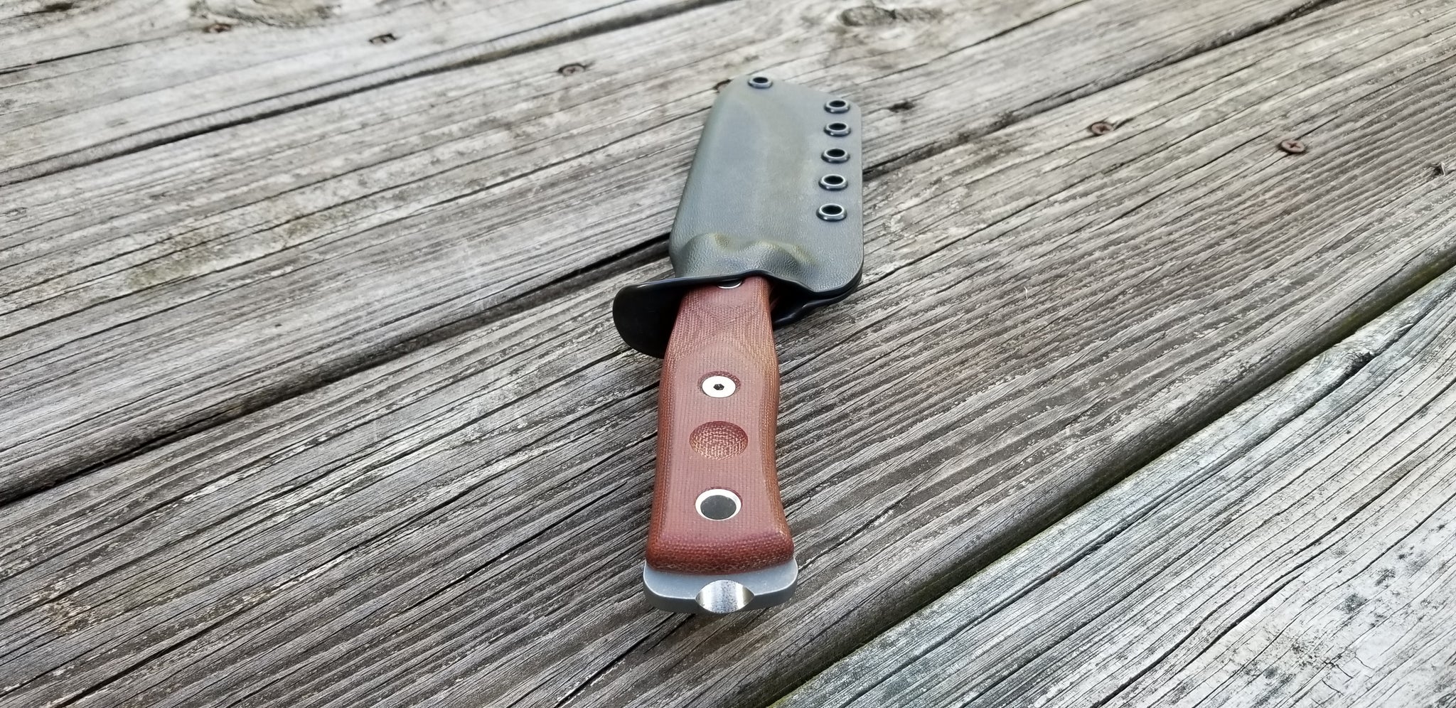 TOPS B.O.B FIELDCRAFT Taco Style Custom kydex Sheath