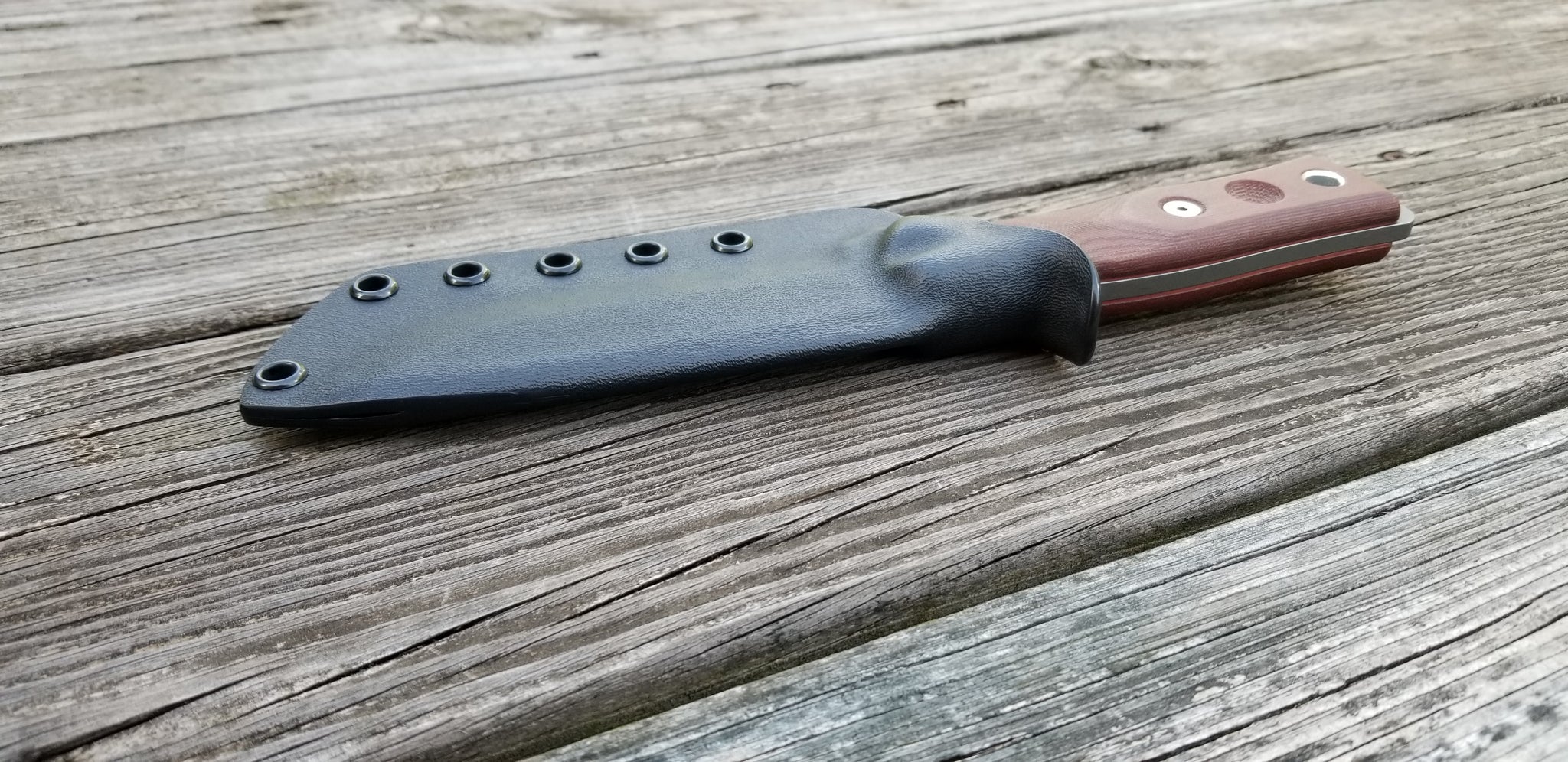 TOPS B.O.B FIELDCRAFT Taco Style Custom kydex Sheath