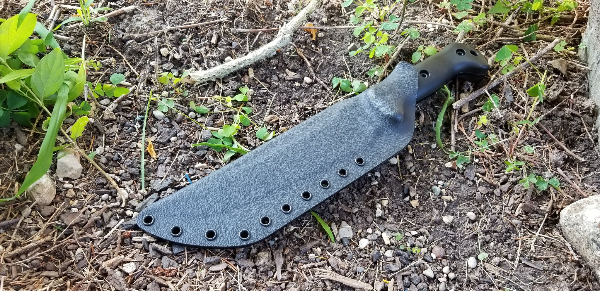 KA-BAR BK-5 custom Taco style kydex sheath