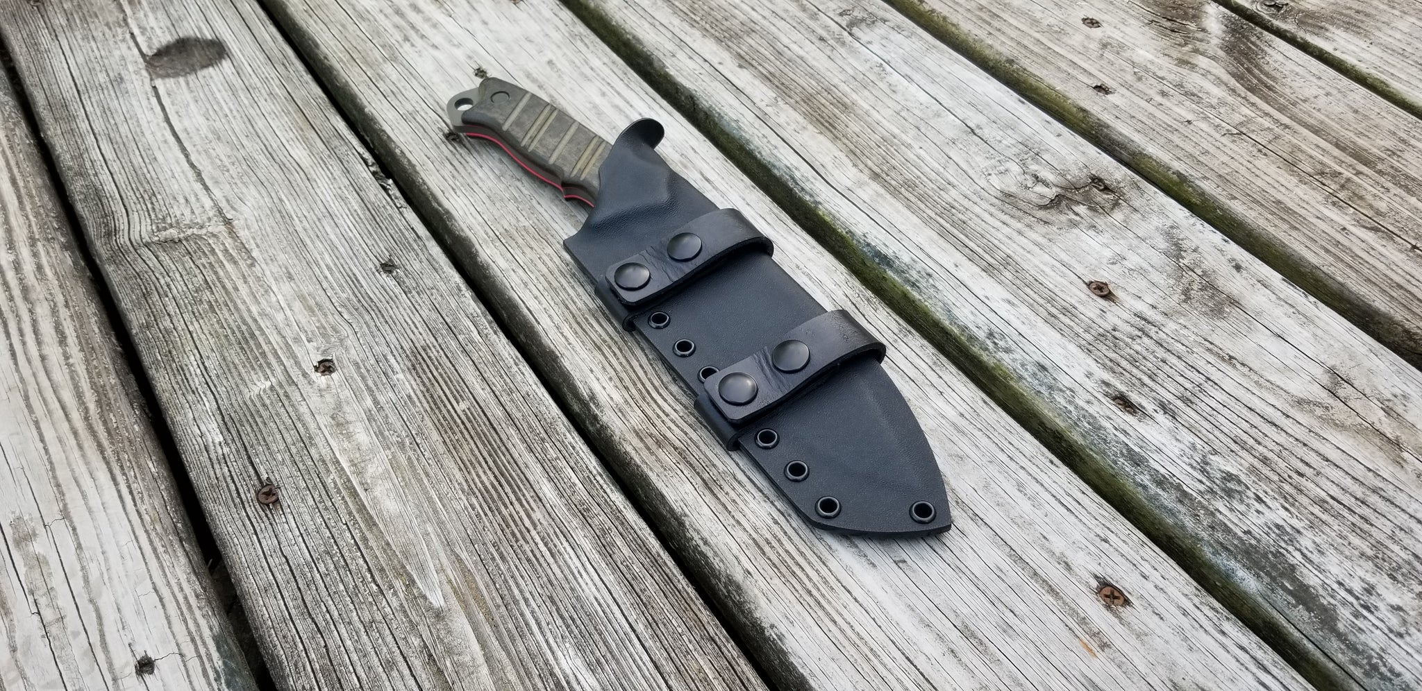 Dip can holder  custom made kydex knife sheaths