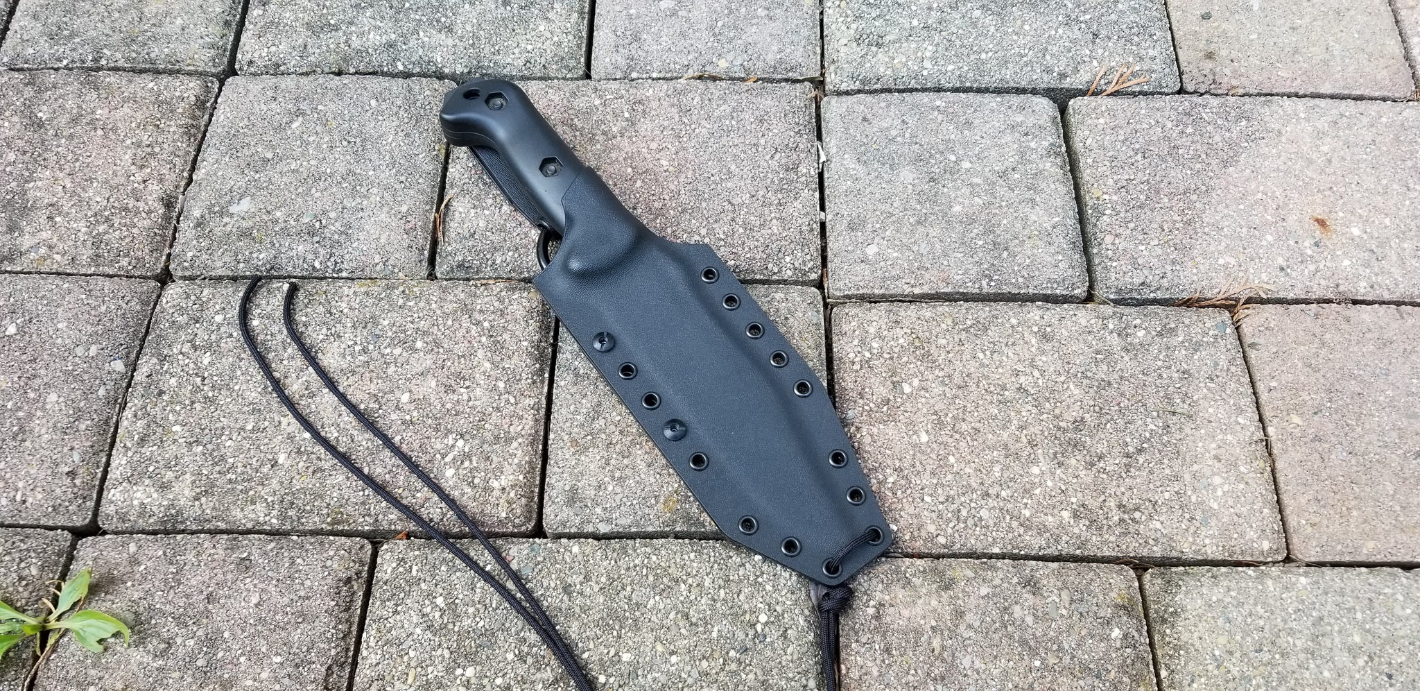 KA-BAR BK7 Kydex sheath PANCAKE style