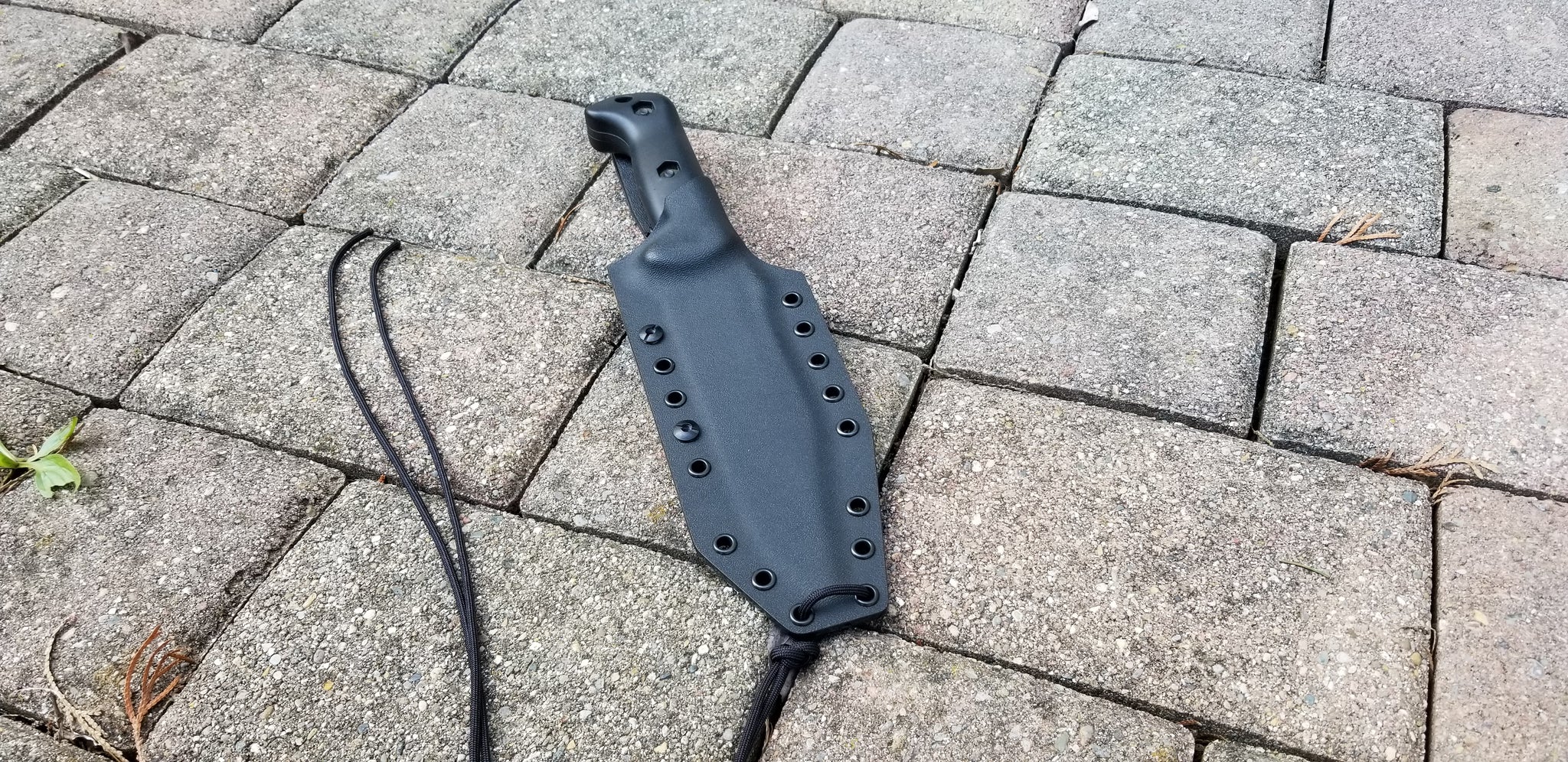 KA-BAR BK7 Kydex sheath PANCAKE style