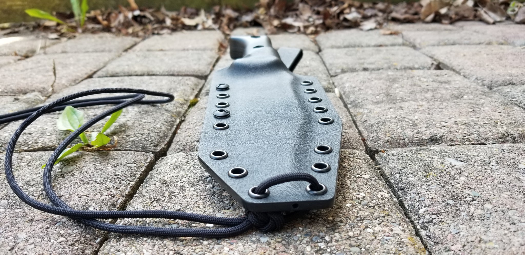 KA-BAR BK7 Kydex sheath PANCAKE style