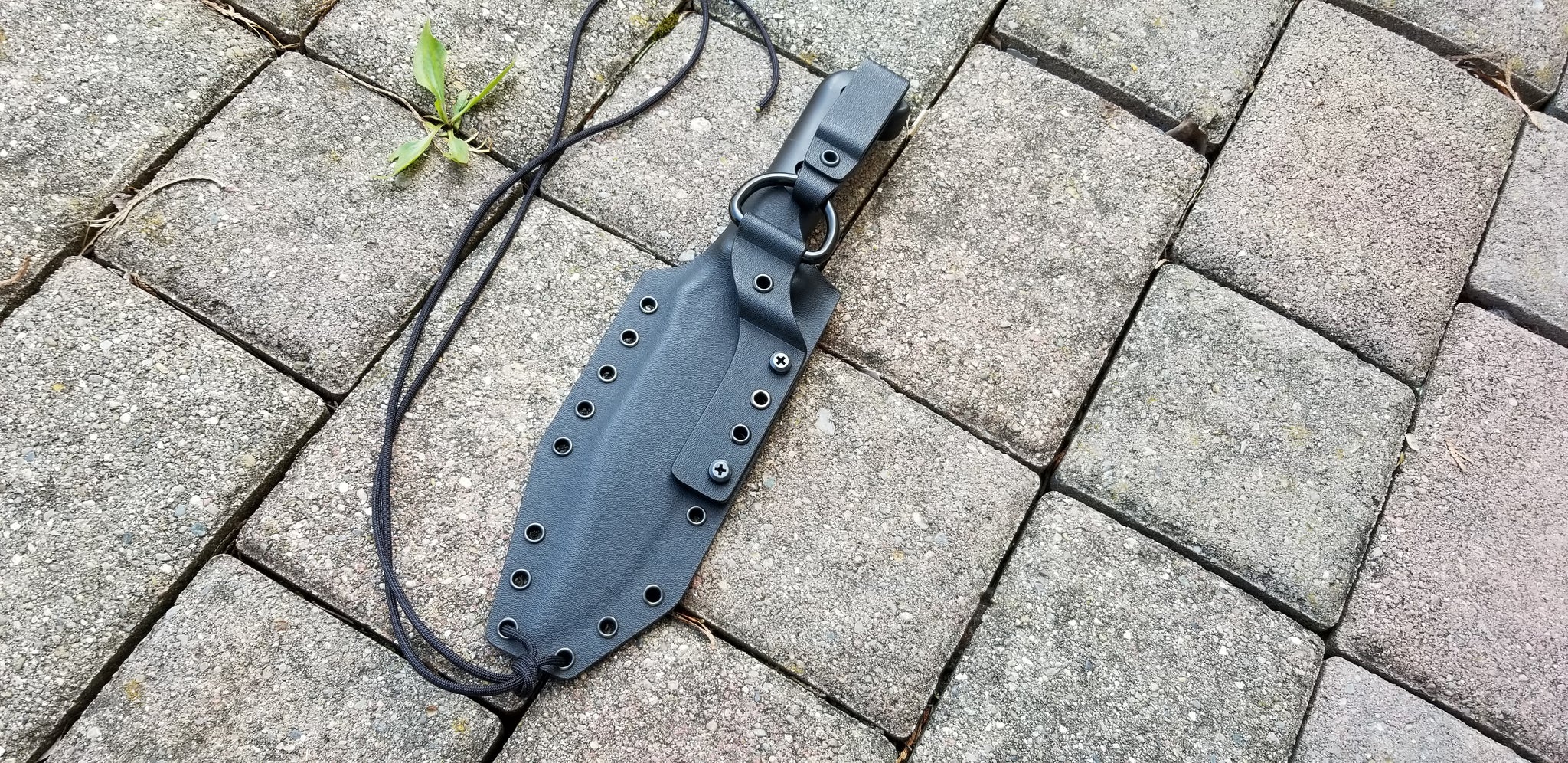 KA-BAR BK7 Kydex sheath PANCAKE style