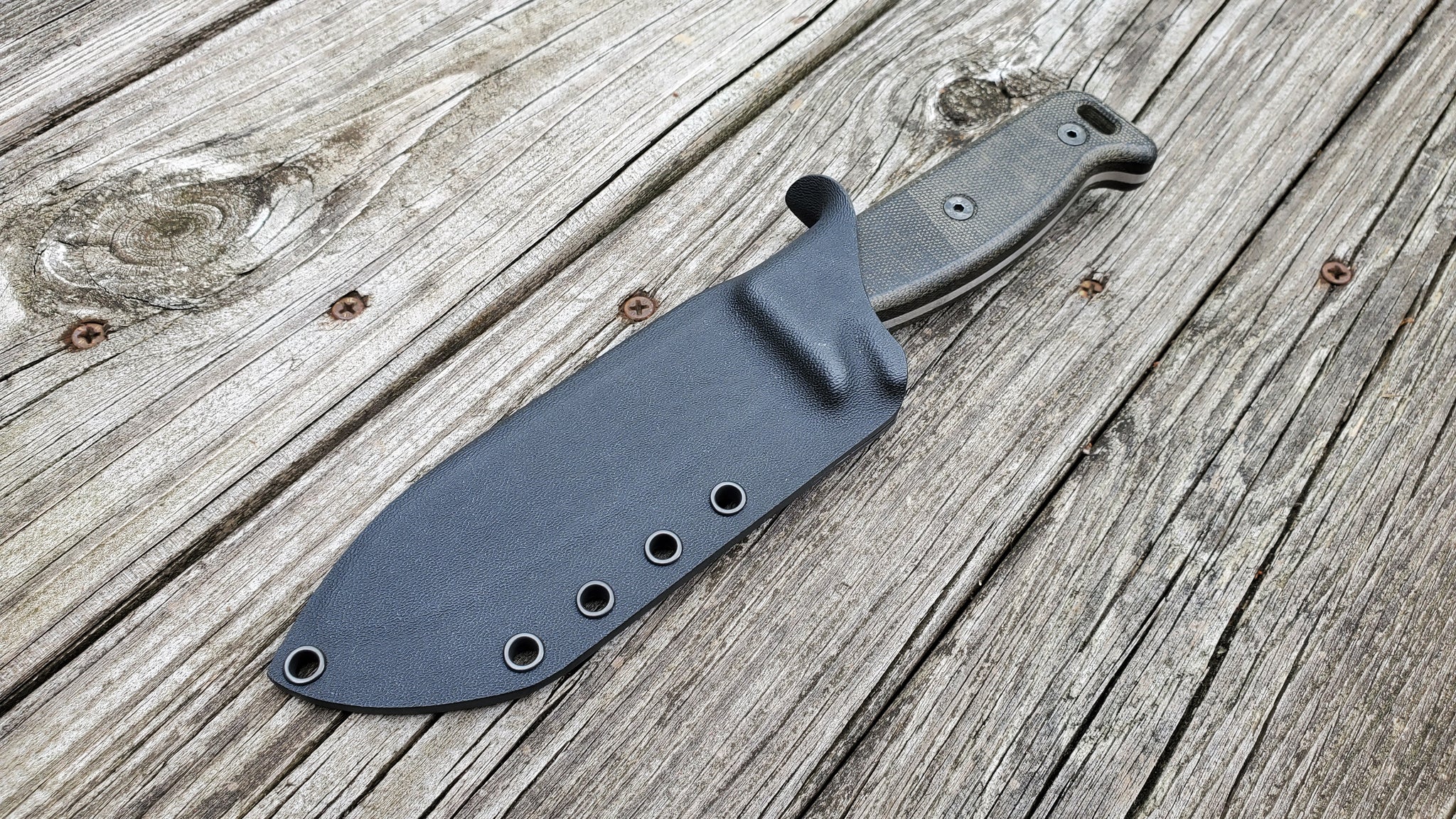 Ontario Blackbird SK-5 Taco Style Kydex Sheath