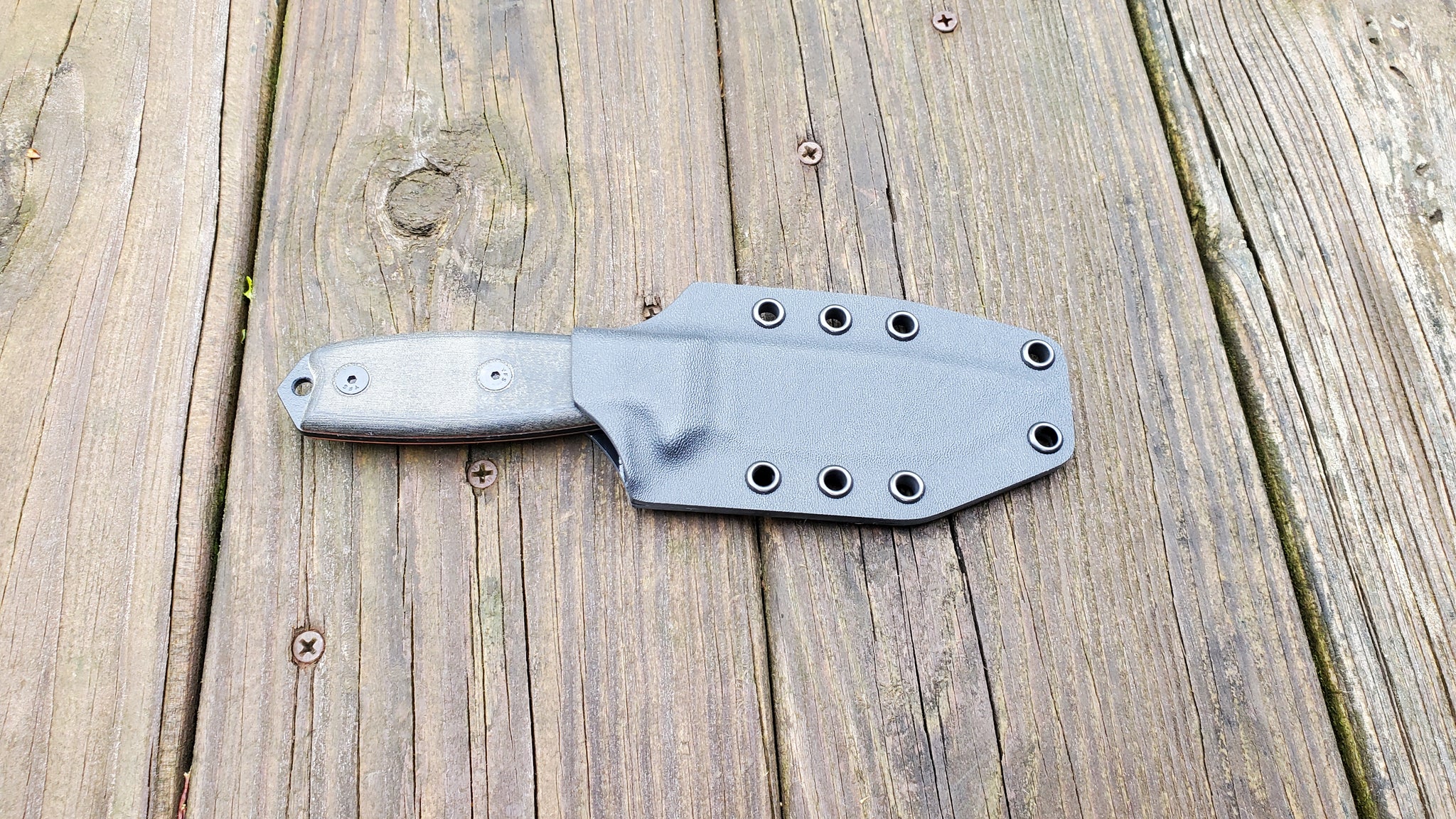 ESEE-3 custom Pancake style Kydex Sheath "NEW STYLE PANCAKE"