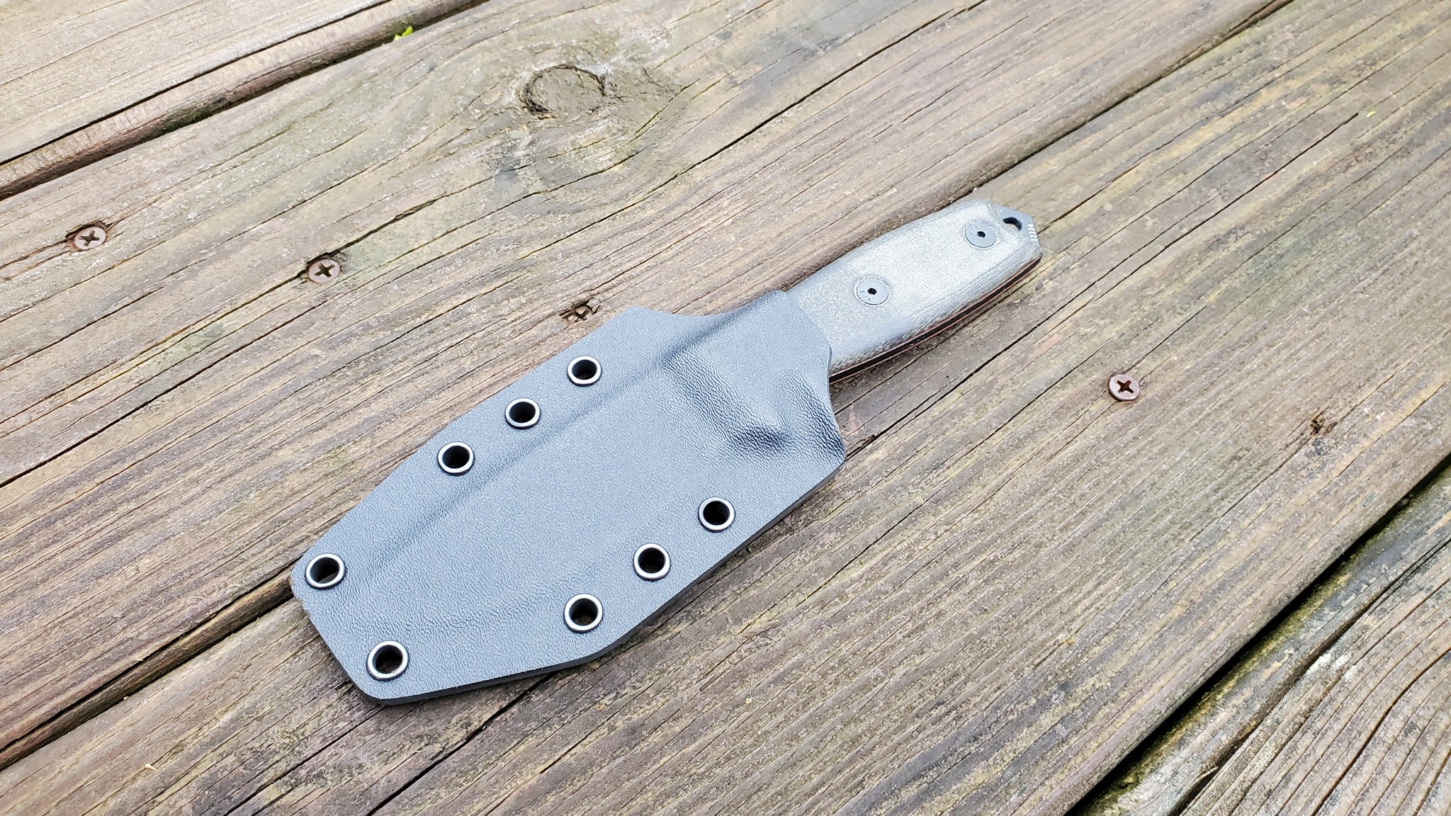 ESEE-3 custom Pancake style Kydex Sheath "NEW STYLE PANCAKE"