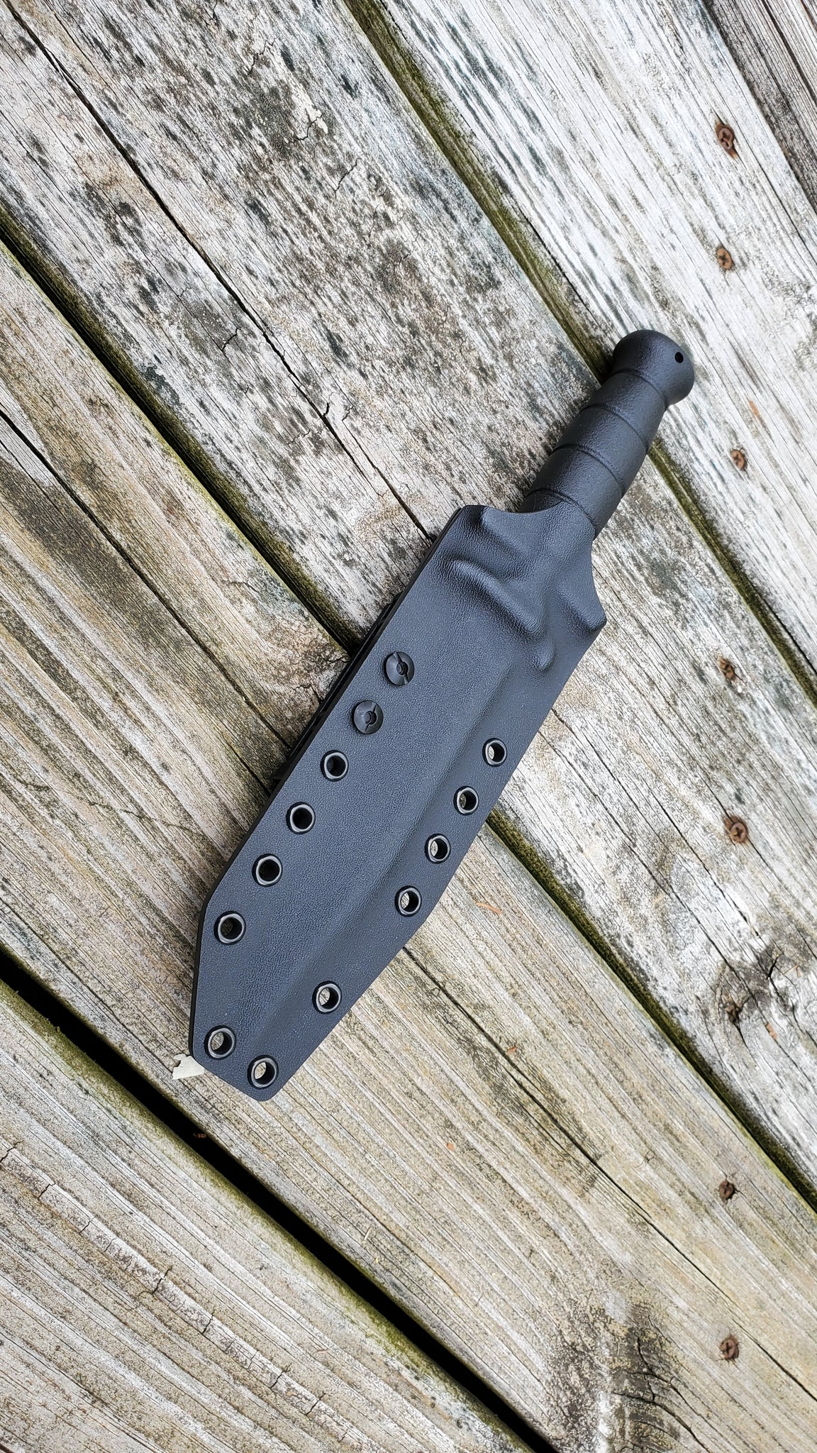 GLOCK Field Knife Kydex Sheath, Pancake, Narrow Dots Style Clip