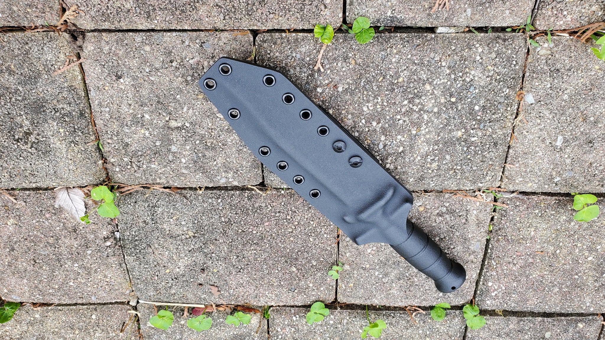 GLOCK Field Knife Kydex Sheath, Pancake, Narrow Dots Style Clip