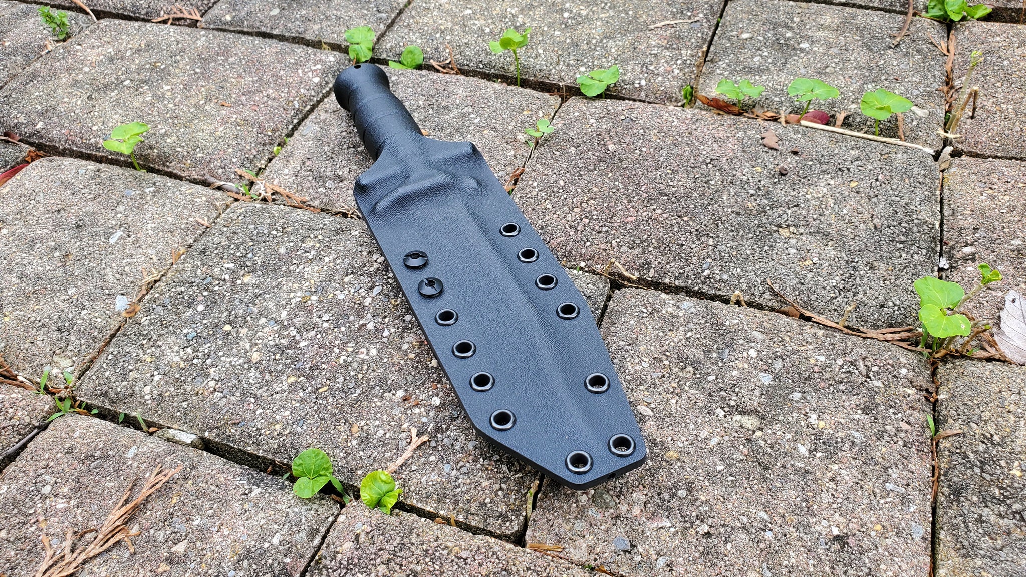 GLOCK Field Knife Kydex Sheath, Pancake, Narrow Dots Style Clip