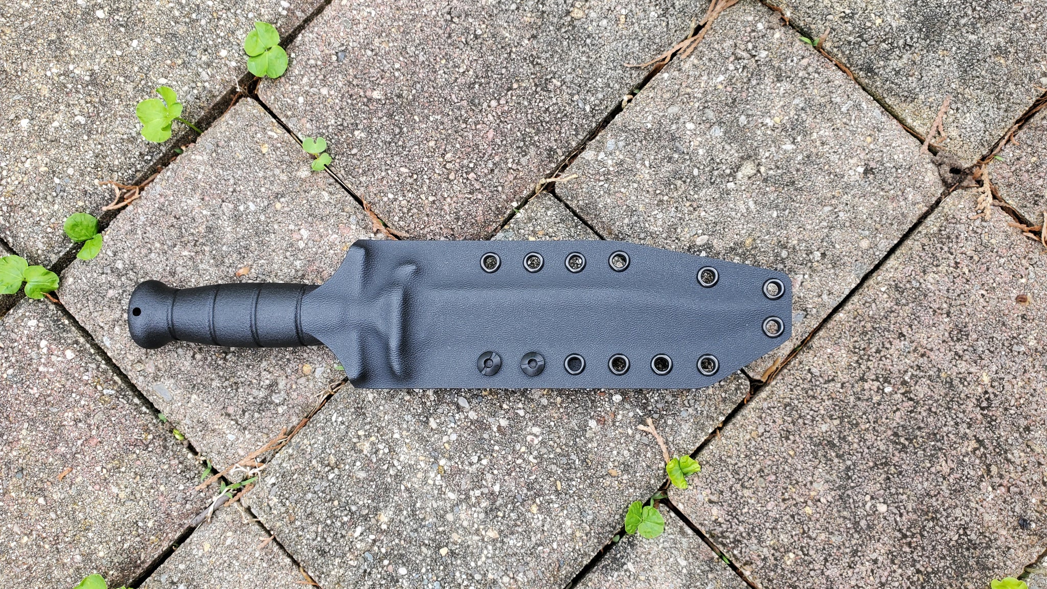 GLOCK Field Knife Kydex Sheath, Pancake, Narrow Dots Style Clip