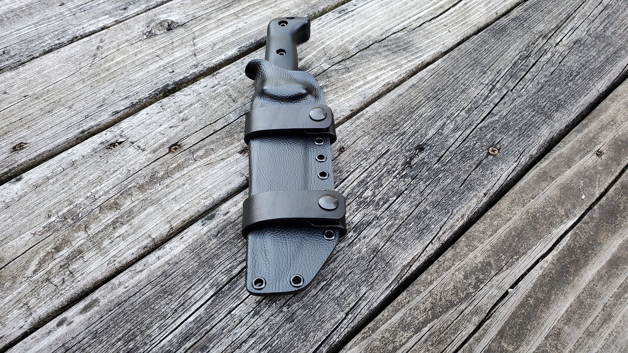 KA-BAR BK7 custom "RAPTOR texture" Scout Style Sheath