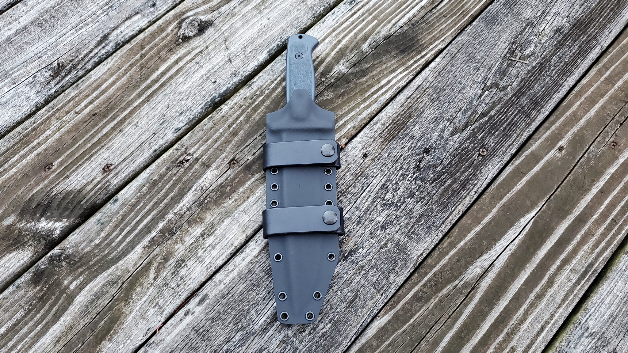 Cold Steel "Drop Forged SURVIVALIST" Scout carry custom Pancake style Kydex Sheath