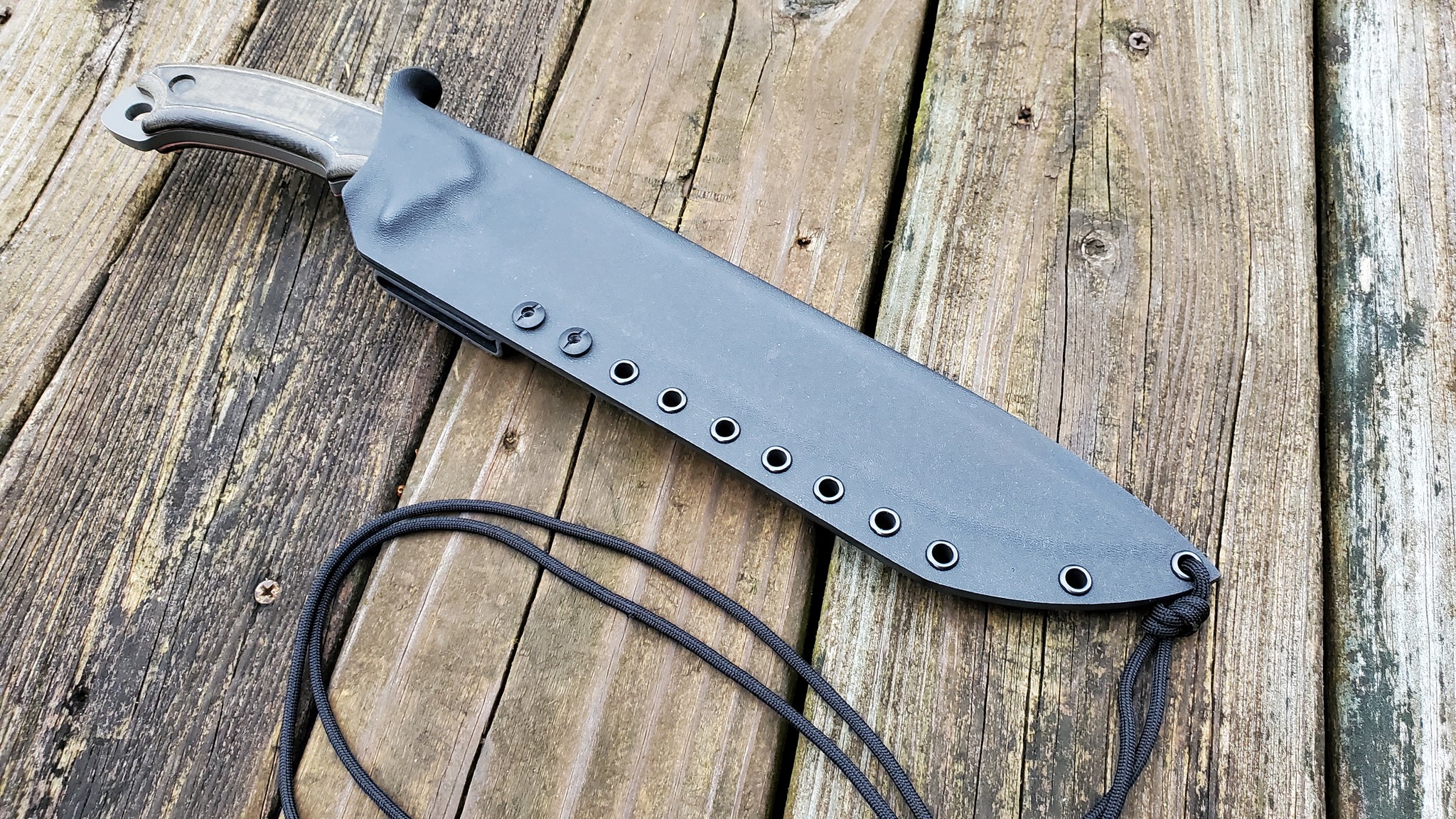 BUCK Knives " HOODLUM " Custom Kydex Sheath, Taco, Belt Clip