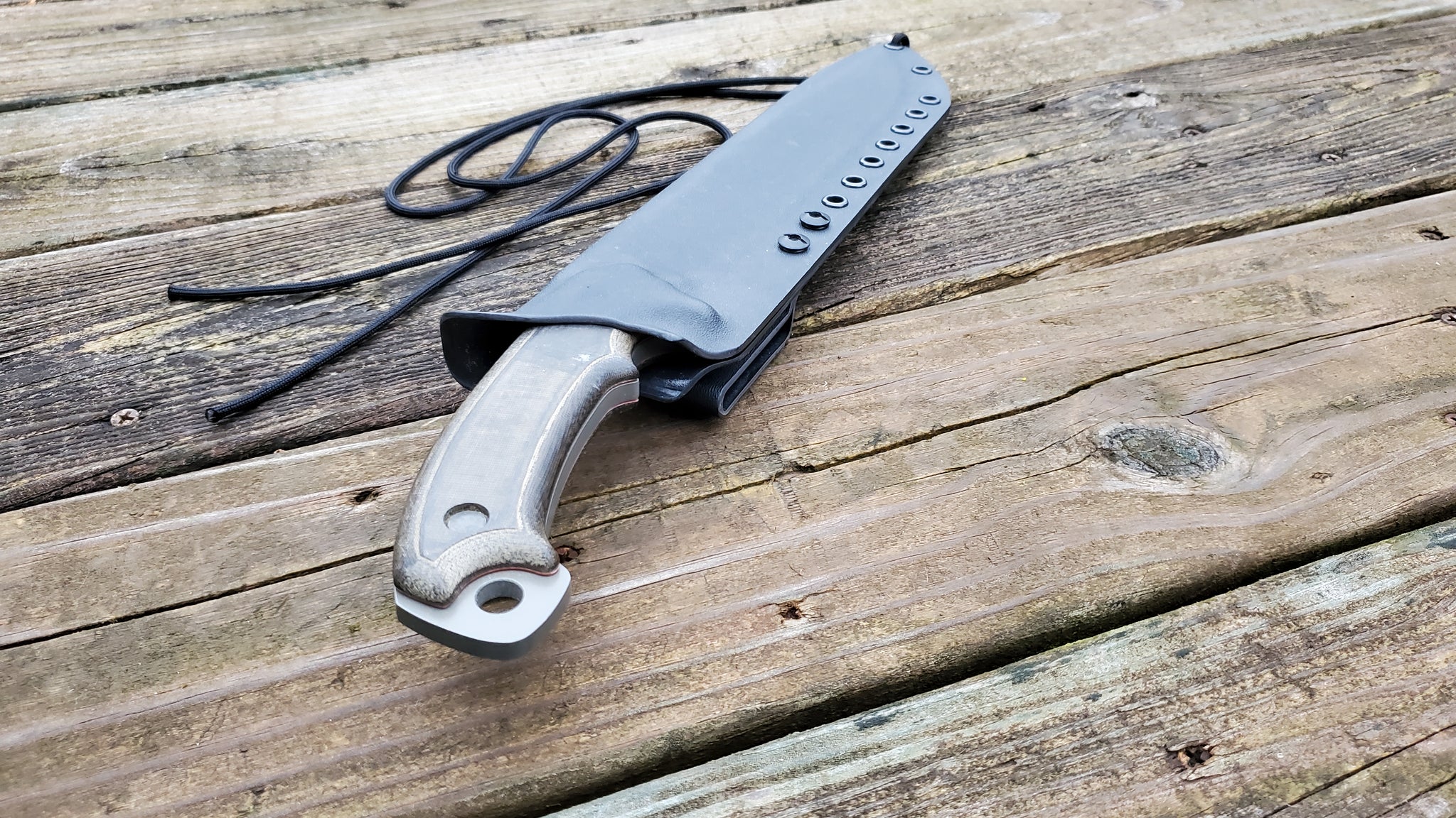 BUCK Knives " HOODLUM " Custom Kydex Sheath, Taco, Belt Clip