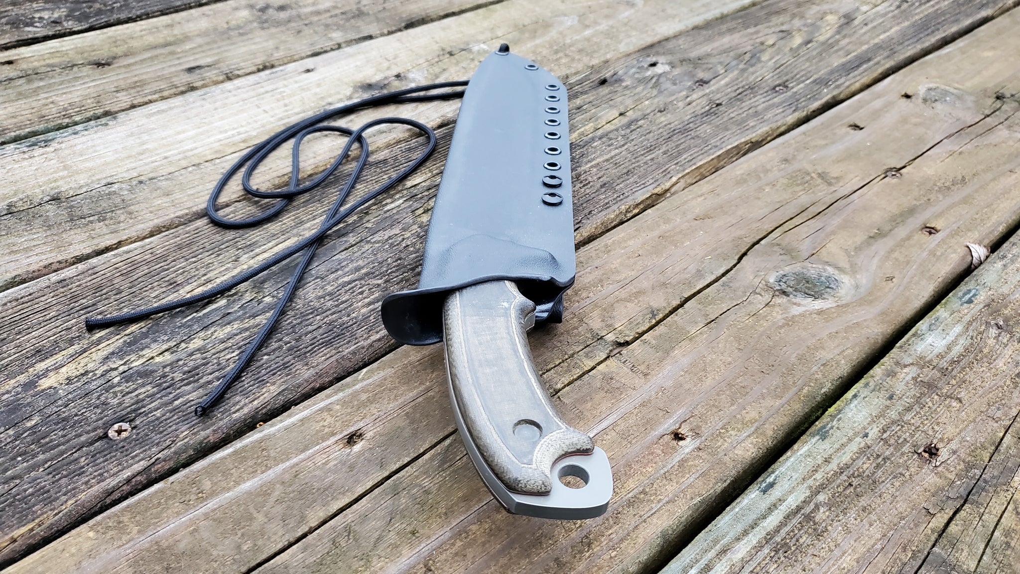 BUCK Knives " HOODLUM " Custom Kydex Sheath, Taco, Belt Clip