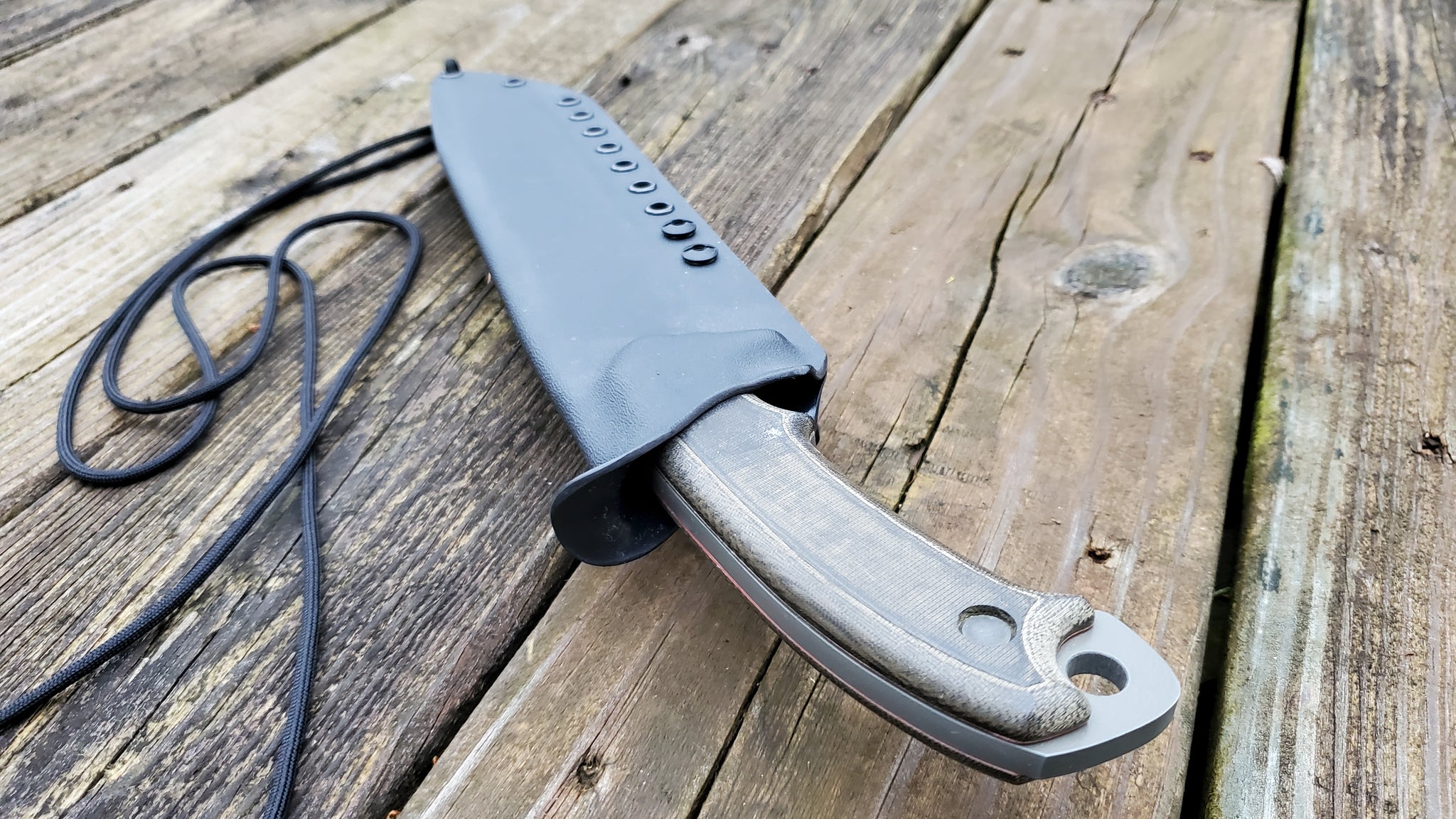 BUCK Knives " HOODLUM " Custom Kydex Sheath, Taco, Belt Clip