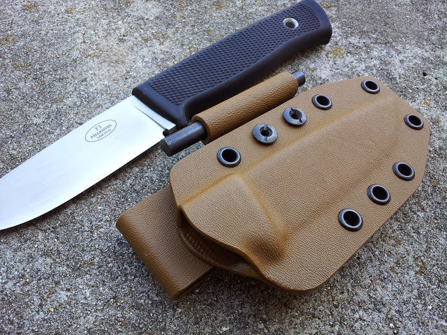 F1 Kydex Sheath pancake style with Firesteel Holder